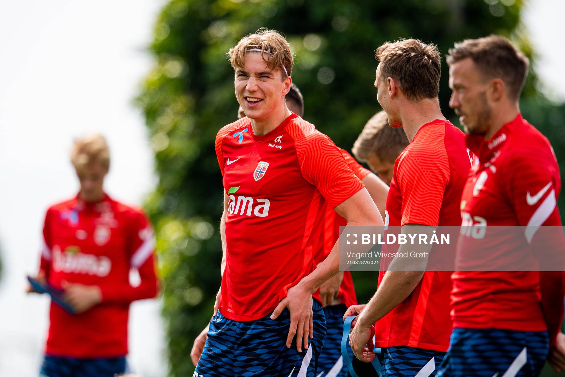 Kristian Thorstvedt of the Norwegian national football team