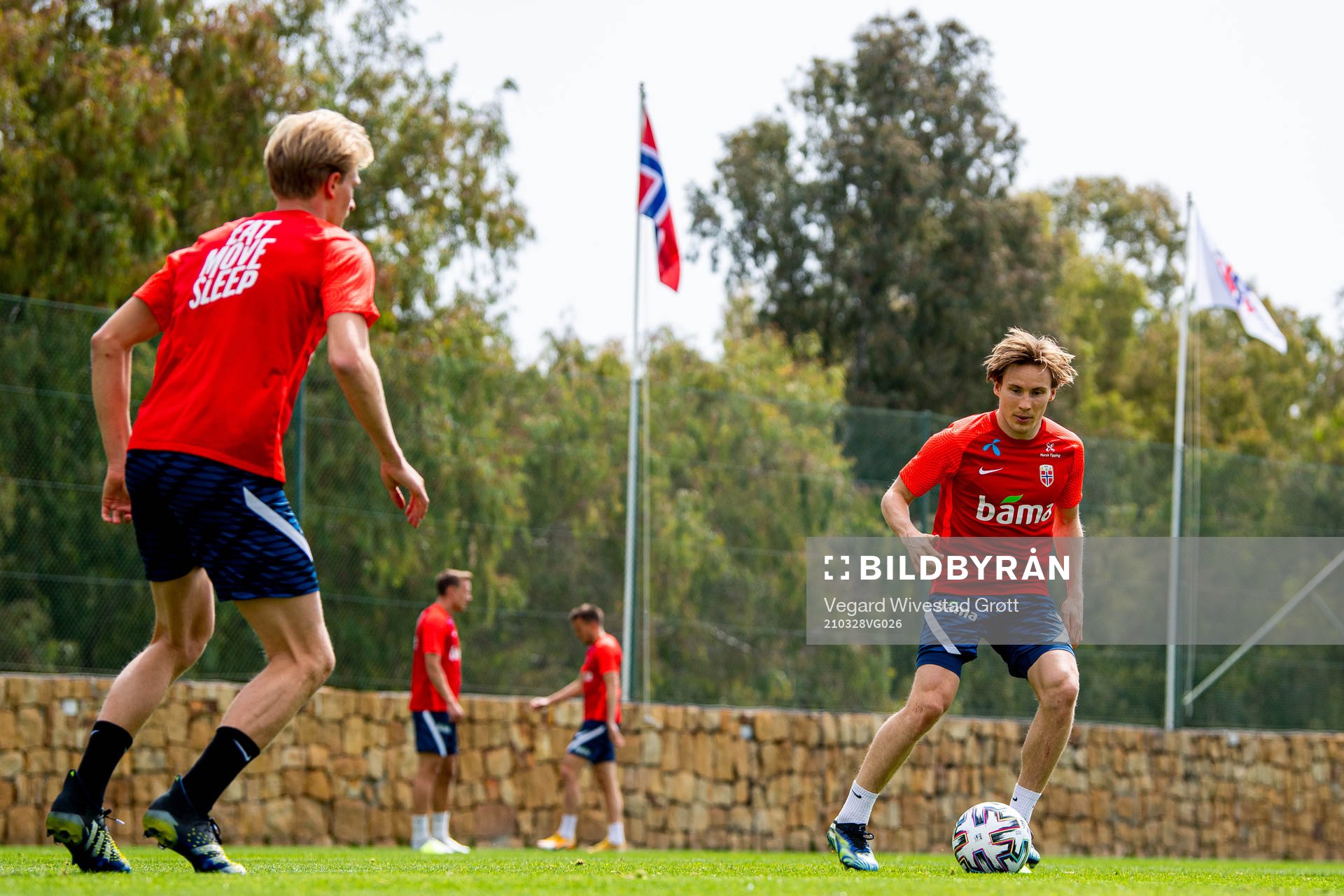 Jonas Svensson of the Norwegian national football team