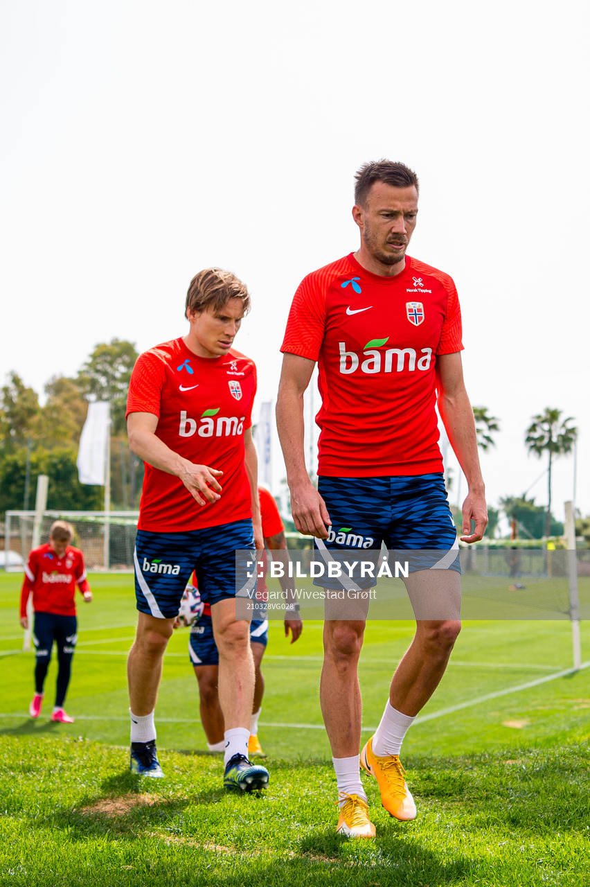 Martin Linnes of the Norwegian national football team