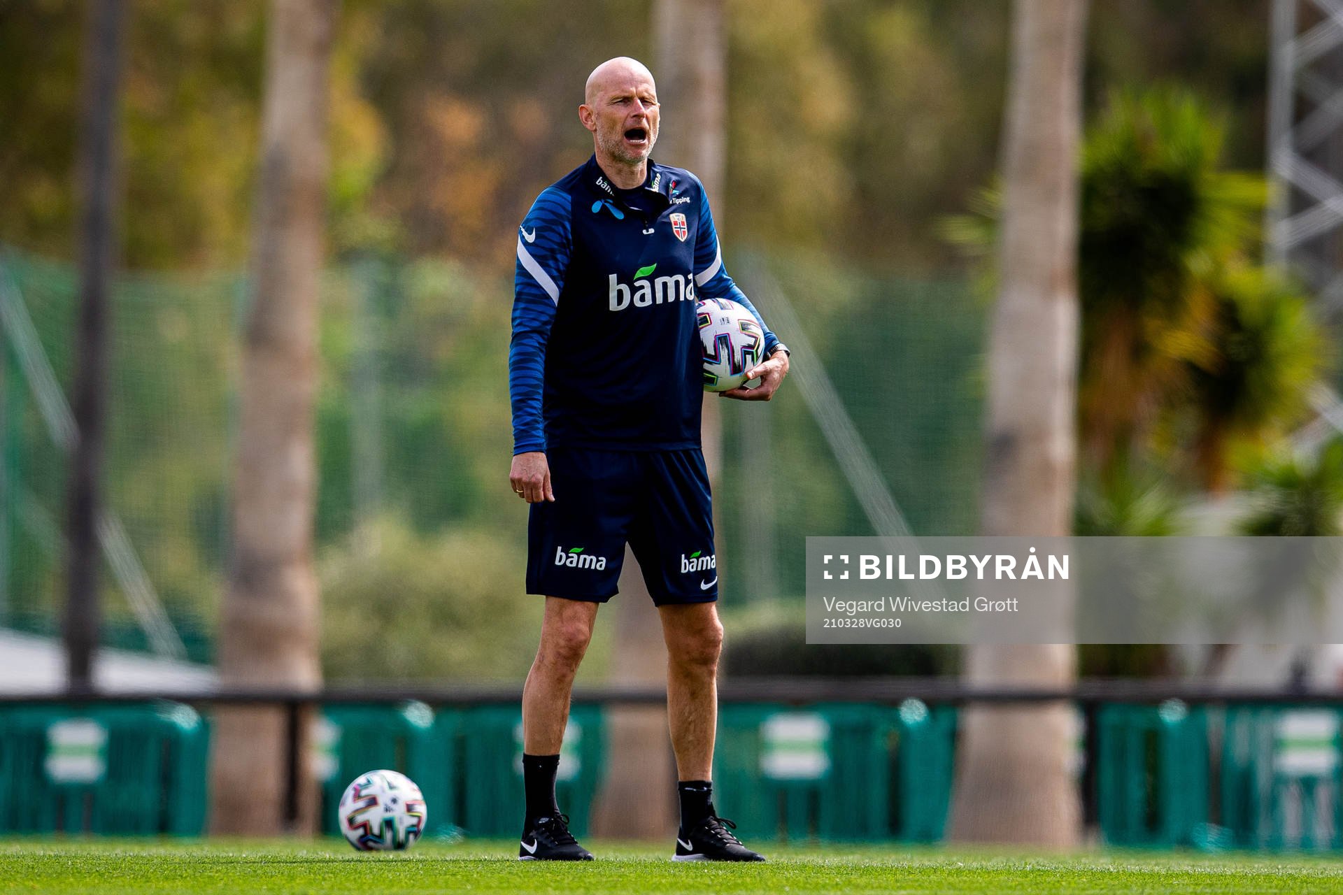 Ståle Solbakken, head coach of the Norwegian national