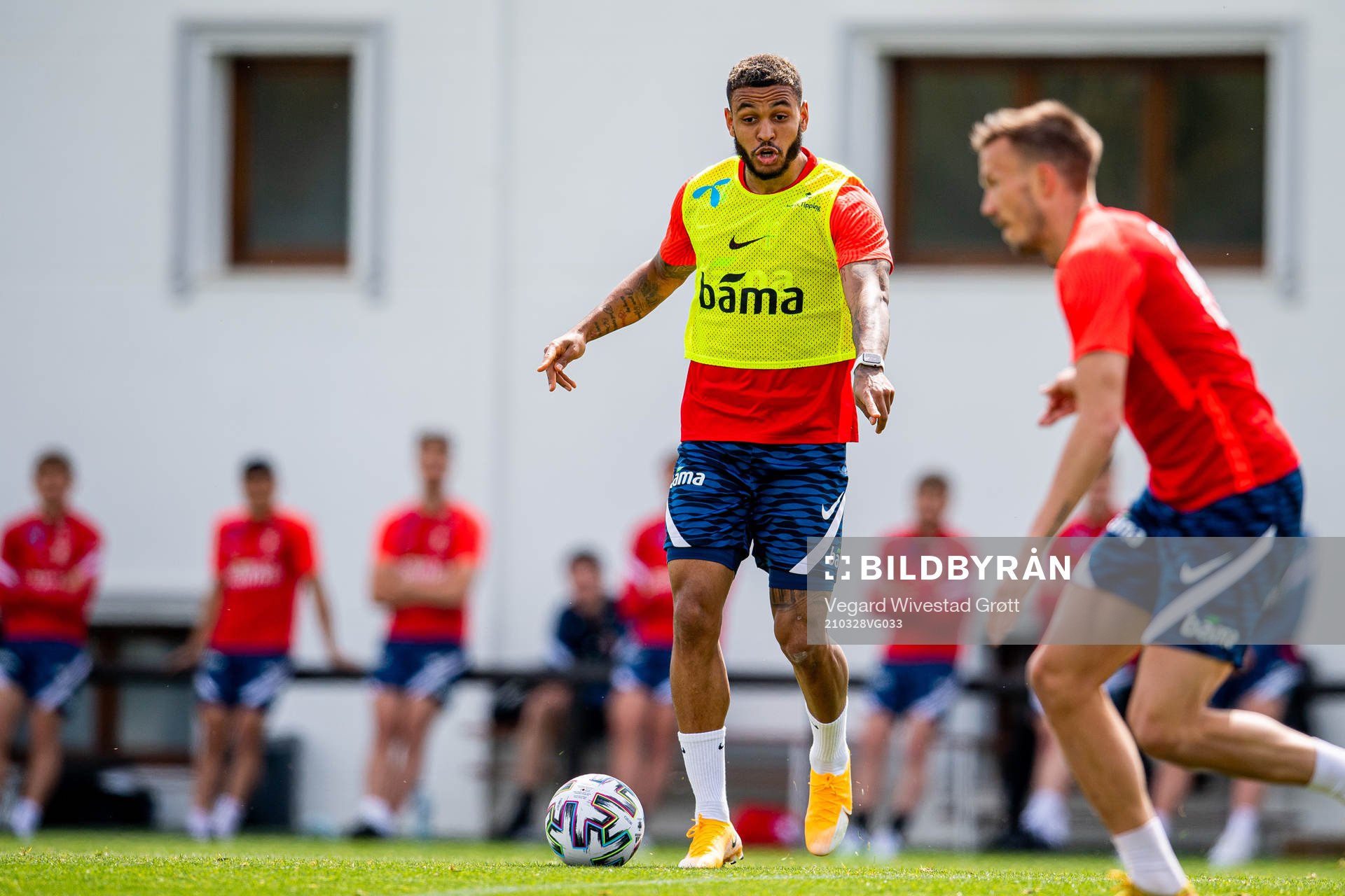 Joshua King of the Norwegian national football team