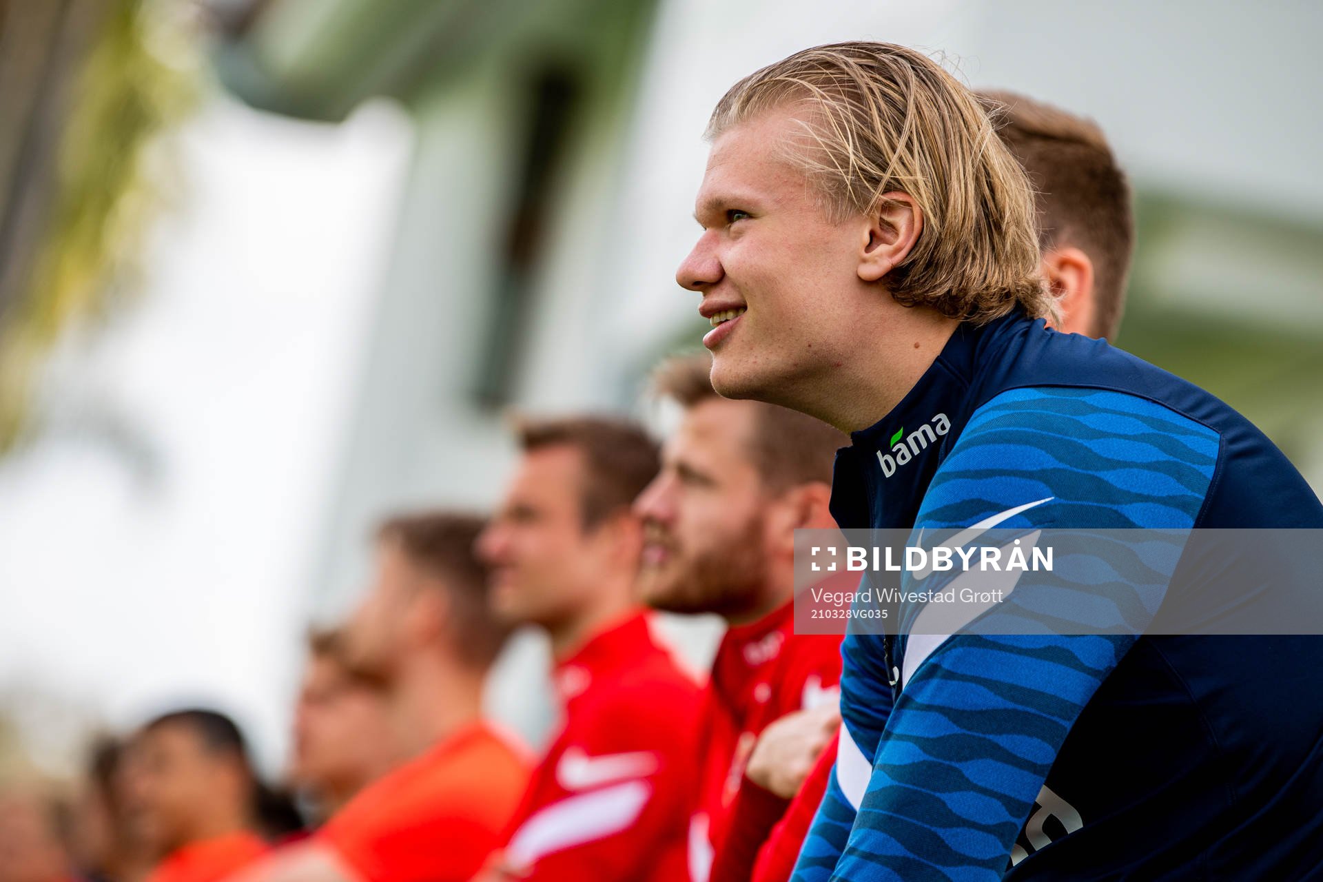 Erling Braut Haaland of the Norwegian national football team