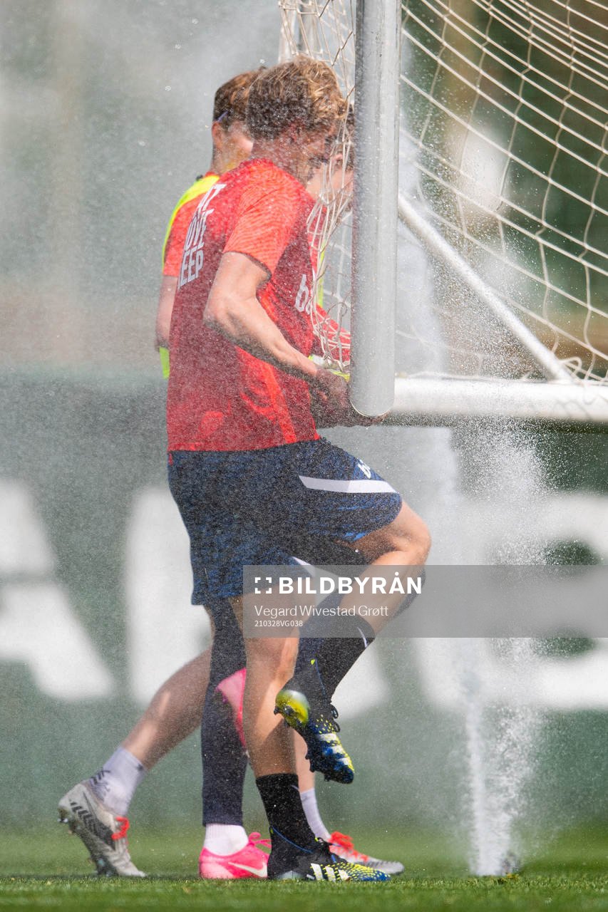 Morten Thorsby of the Norwegian national football team
