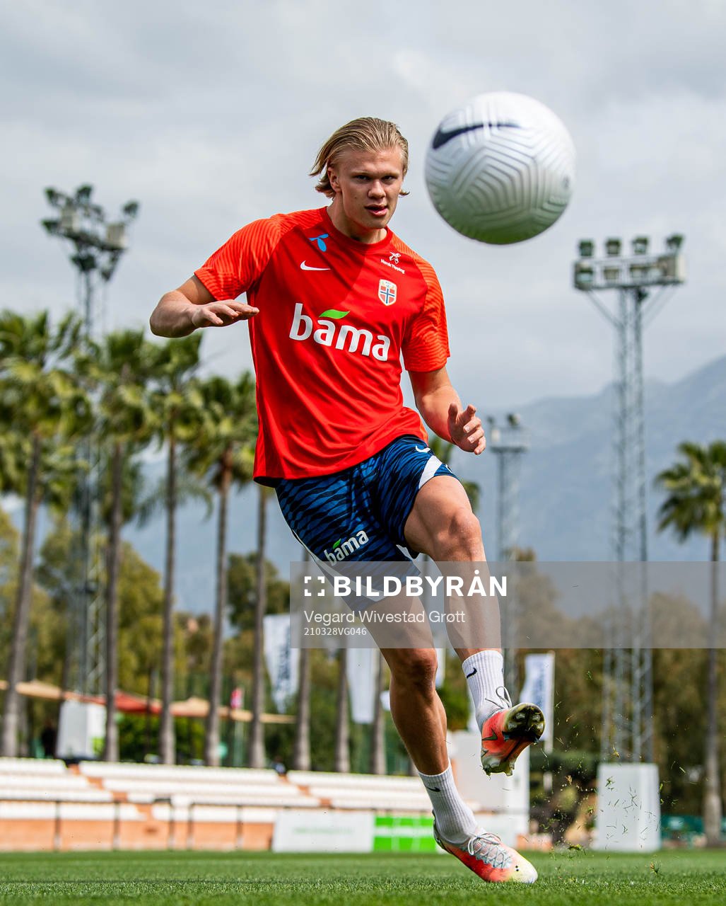 Erling Braut Haaland of the Norwegian national football team