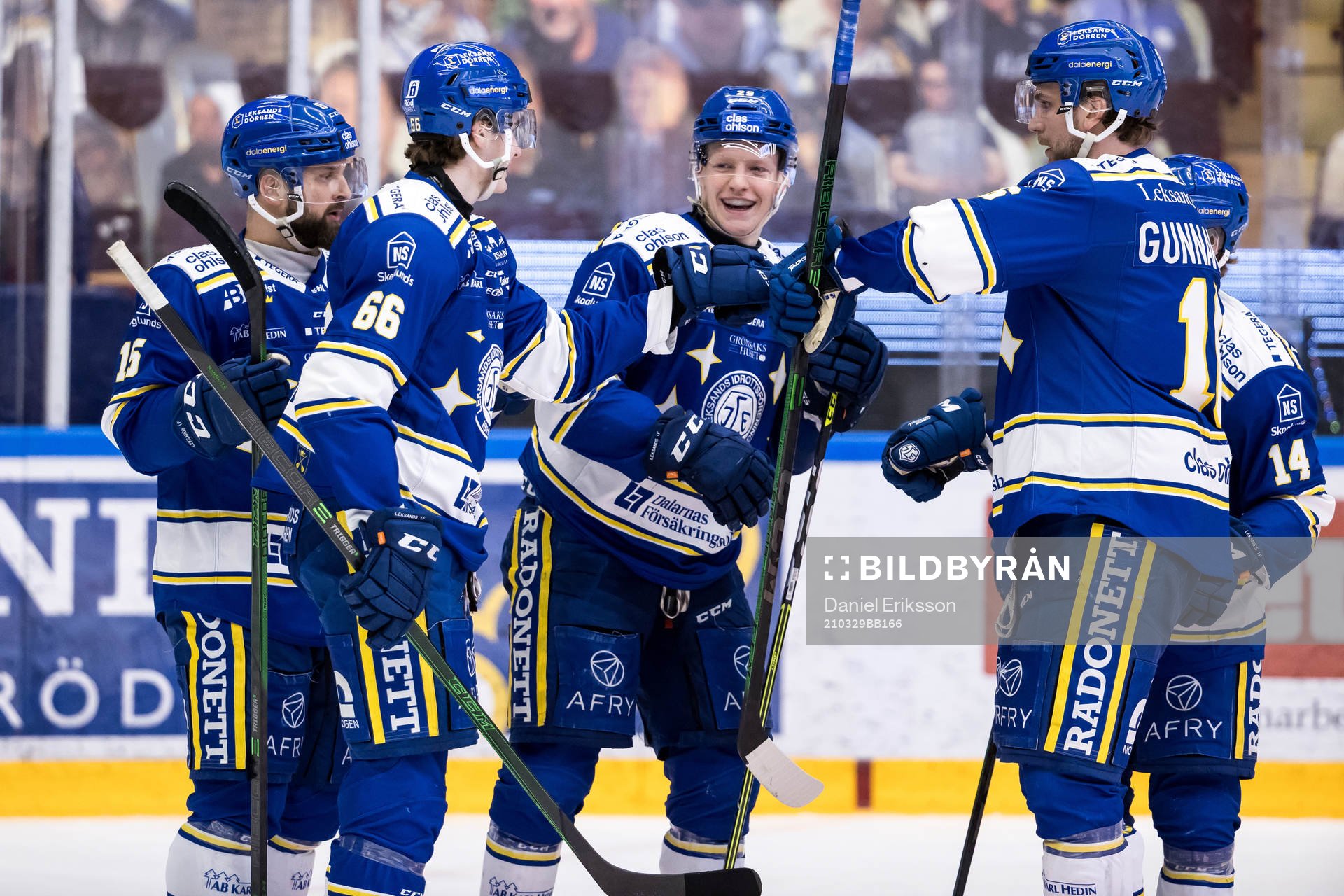 Leksands Emil Heineman jubel