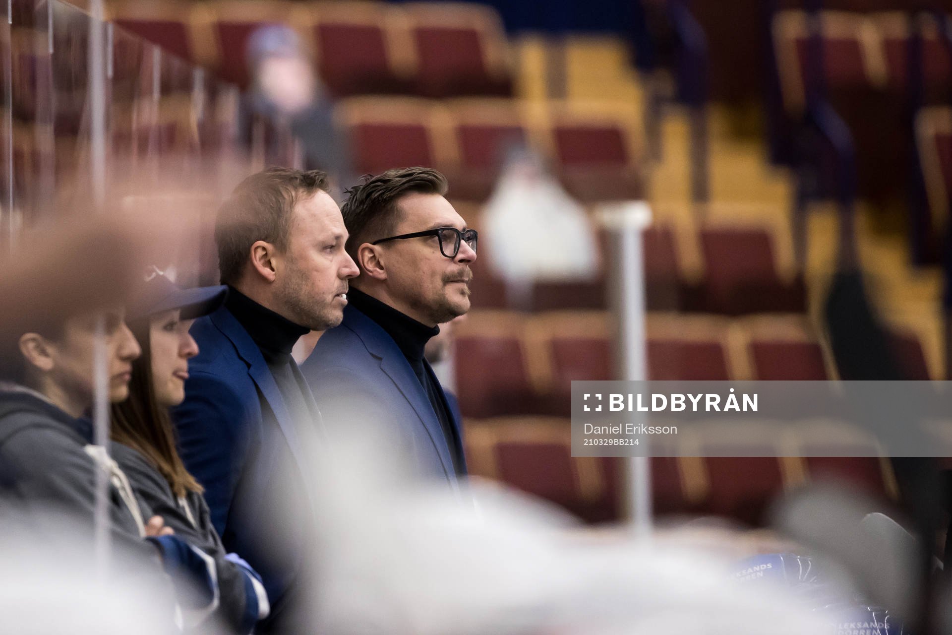 Leksands tränare Björn Hellkvist och Leksands
