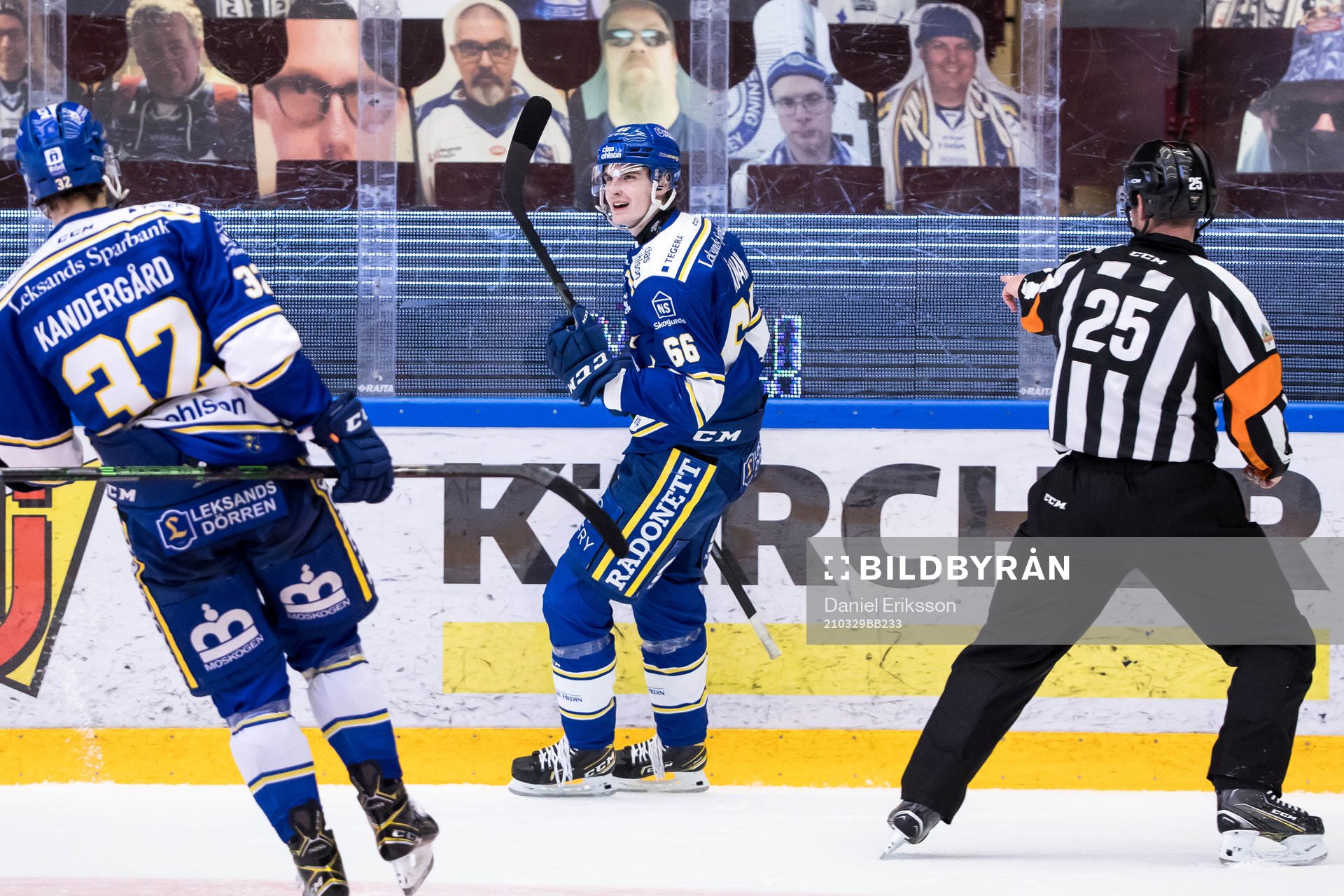 Leksands Nils Åman jubel
