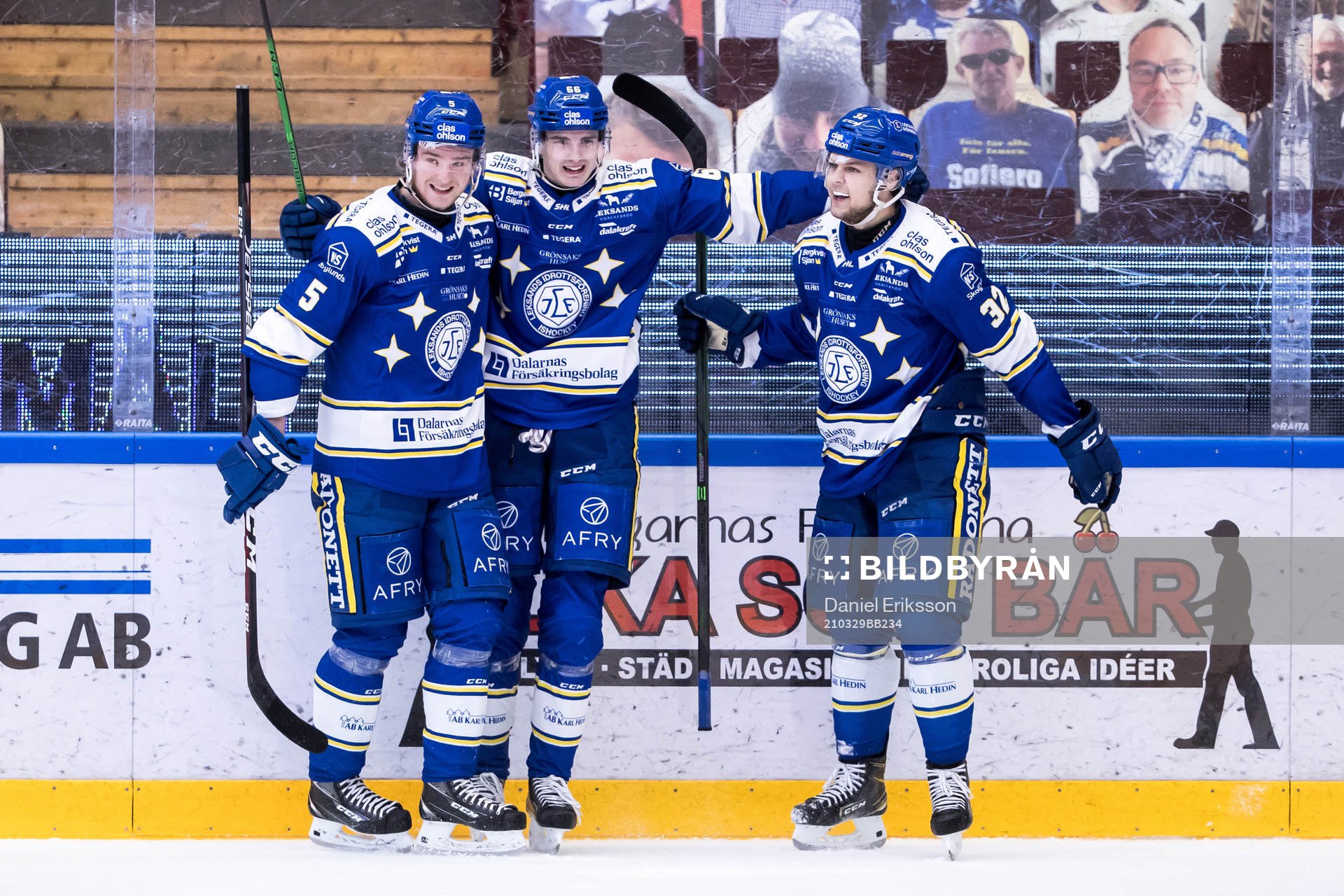 Leksands Nils Åman jubel