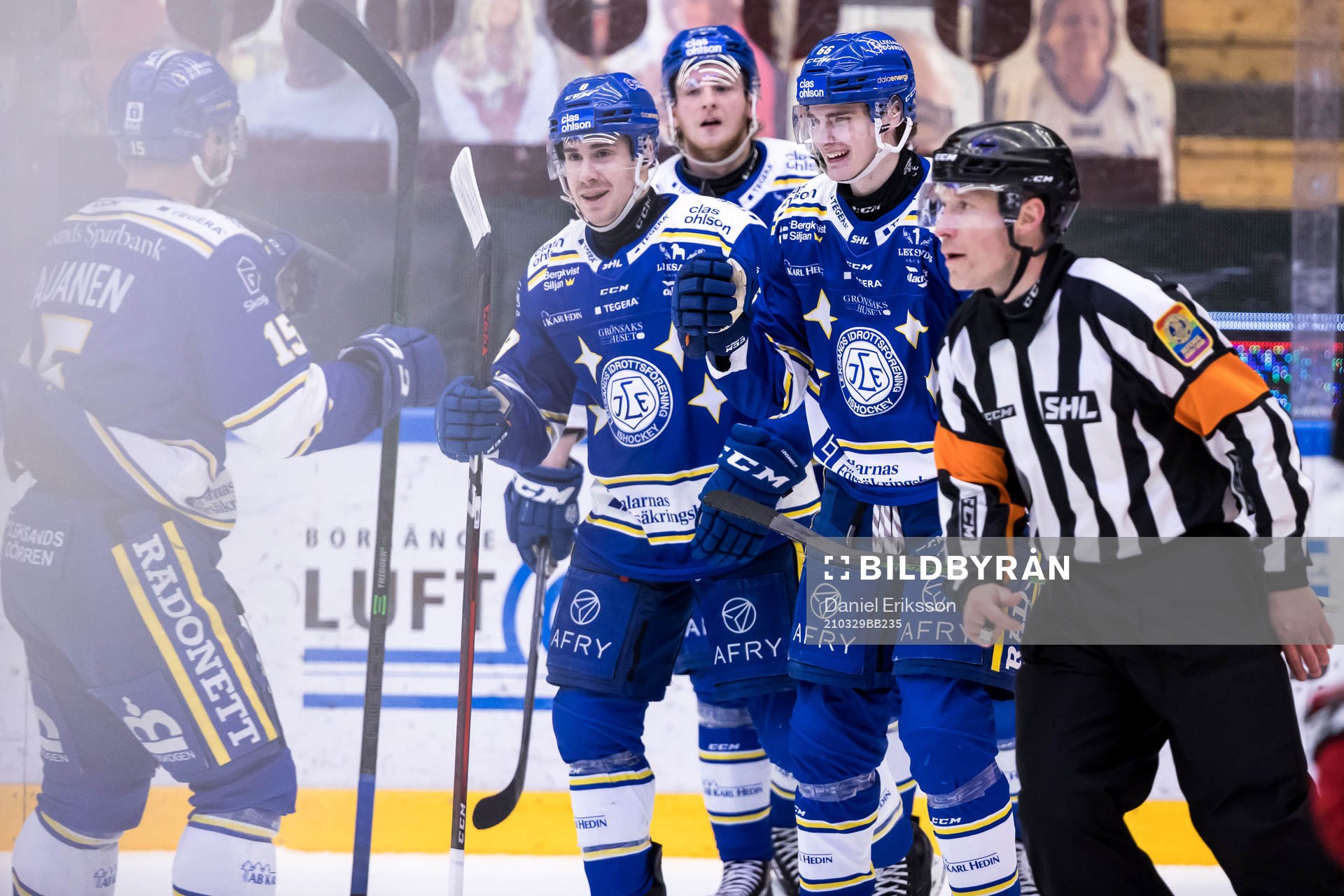 Leksands Nils Åman jubel