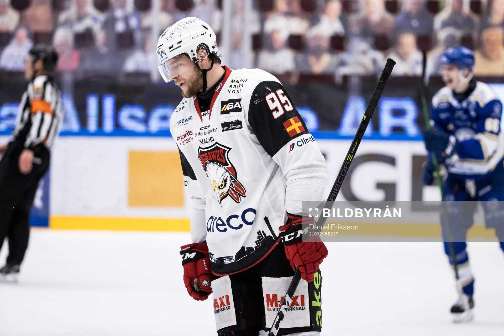 Malmö Redhawks Carl Persson deppar