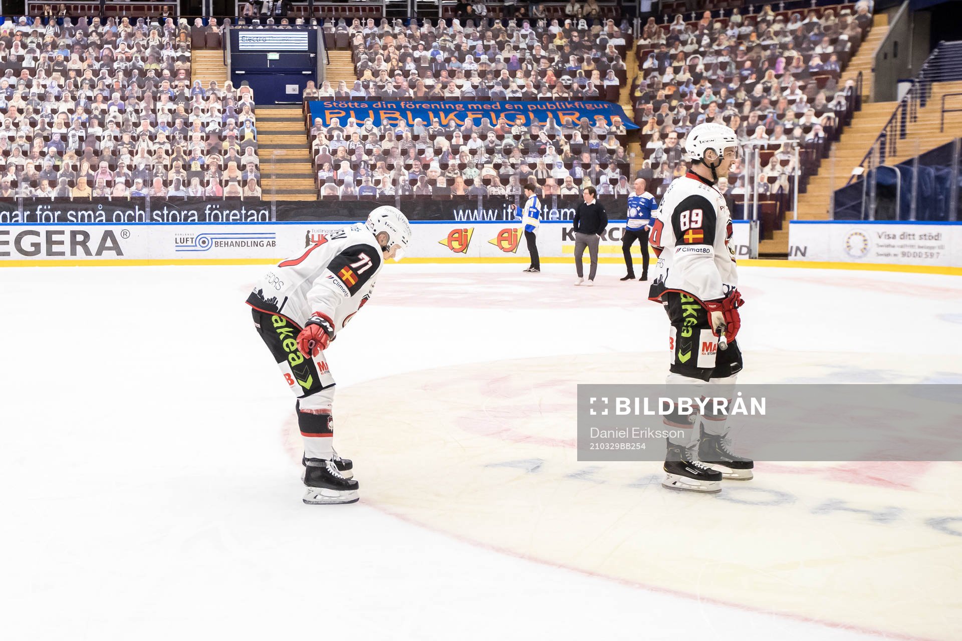 Malmö Redhawks spelarna deppar