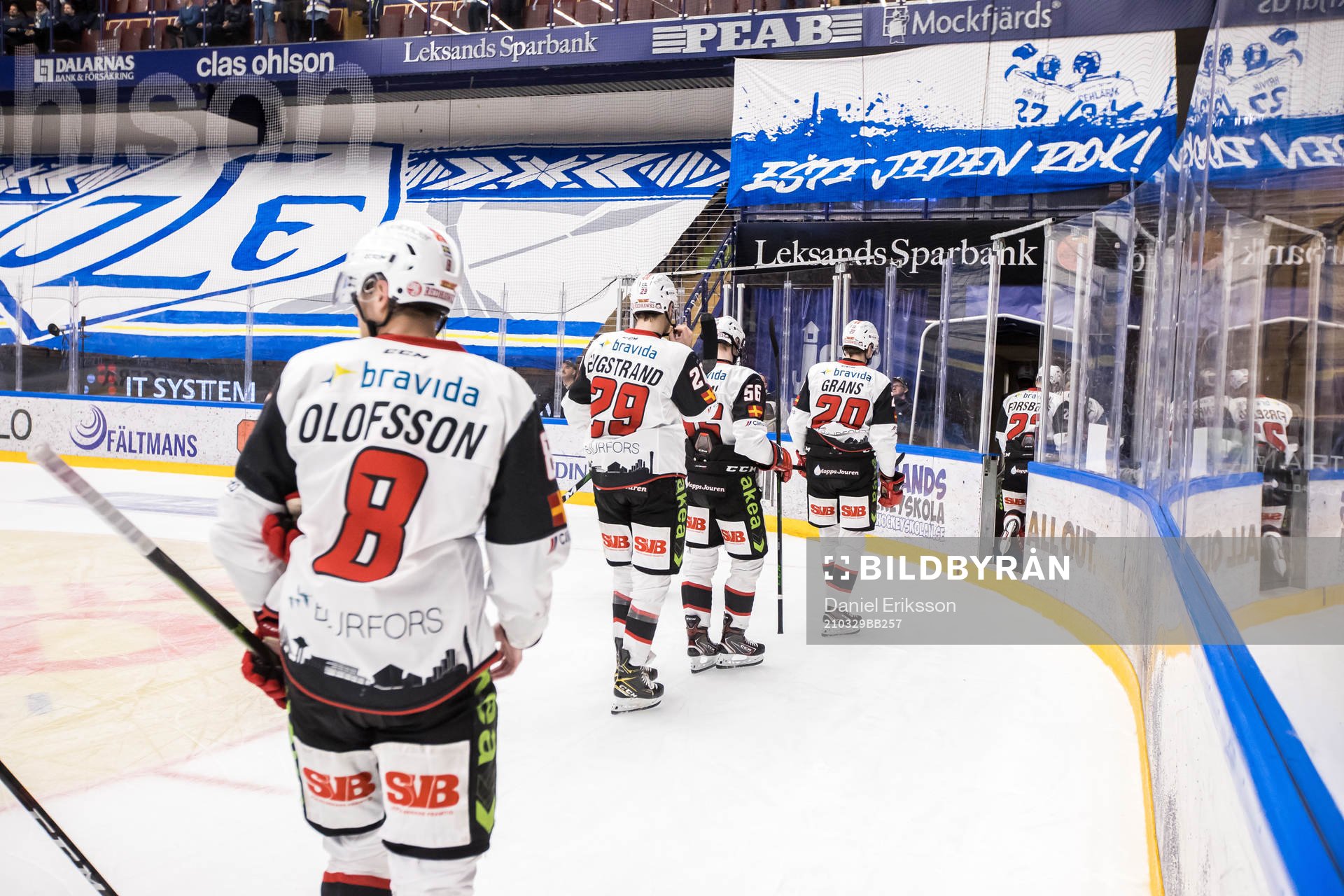 Malmö Redhawks spelarna deppar