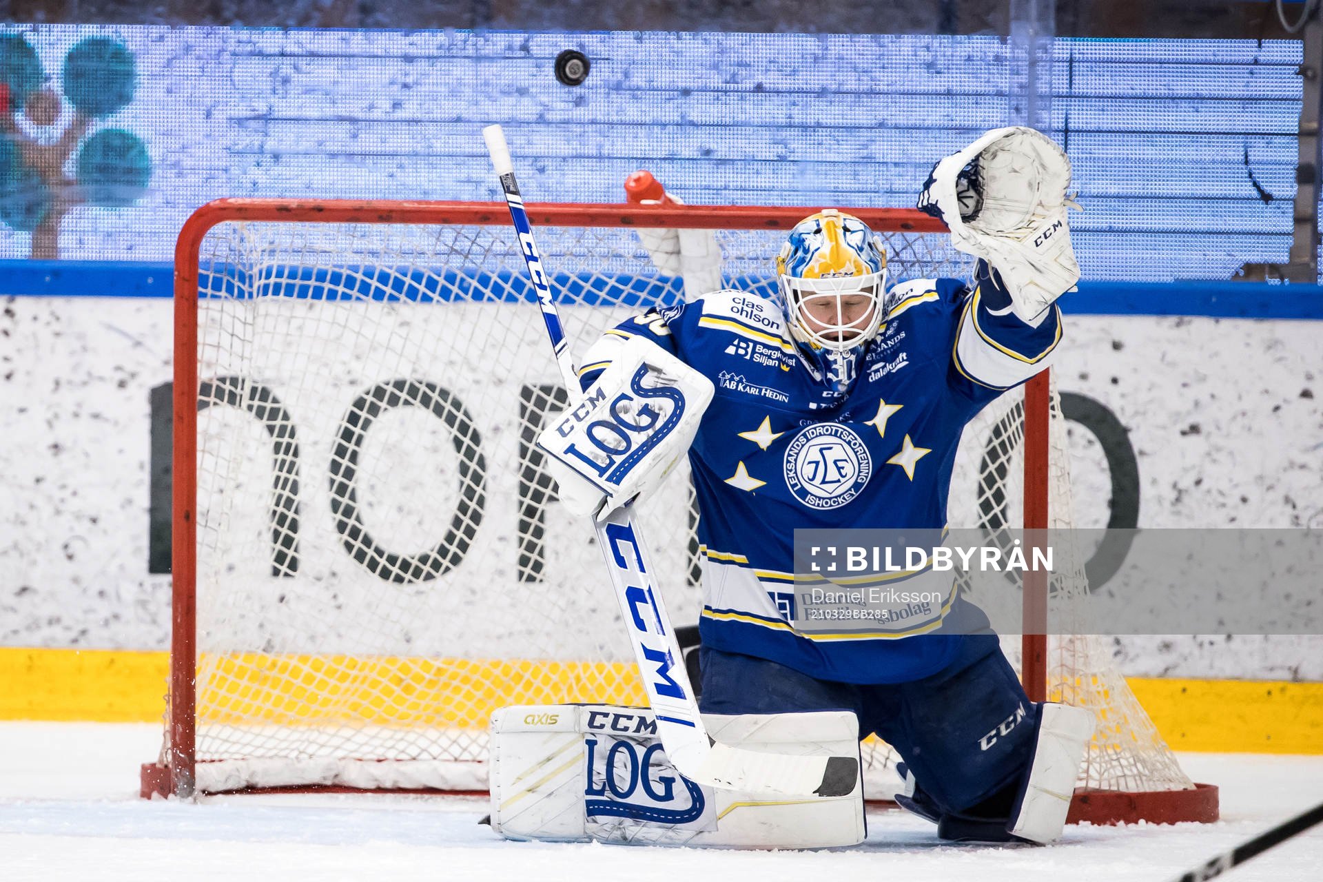 Leksands målvakt Janne Juvonen