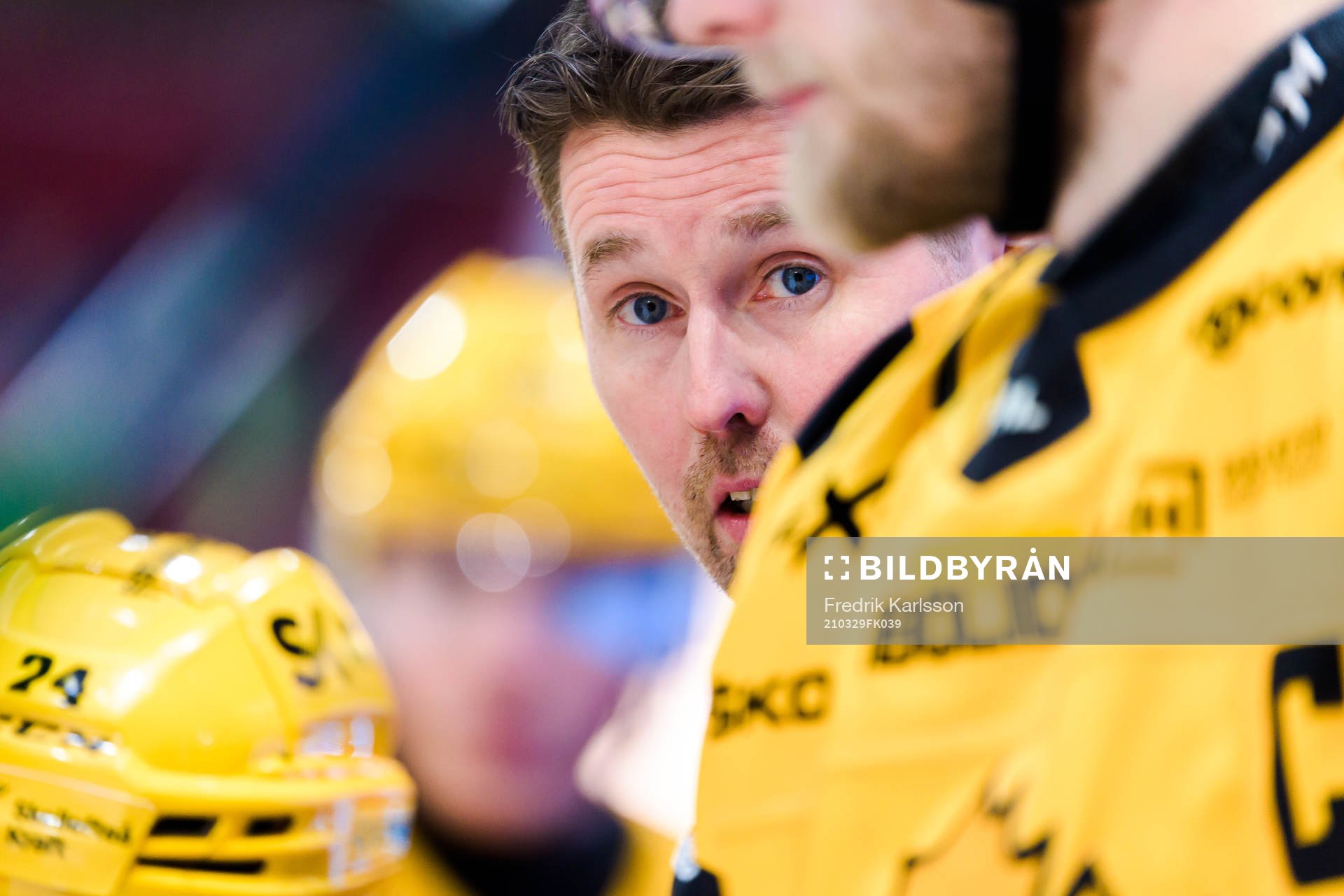 Skellefteås tränare Stefan Klockare