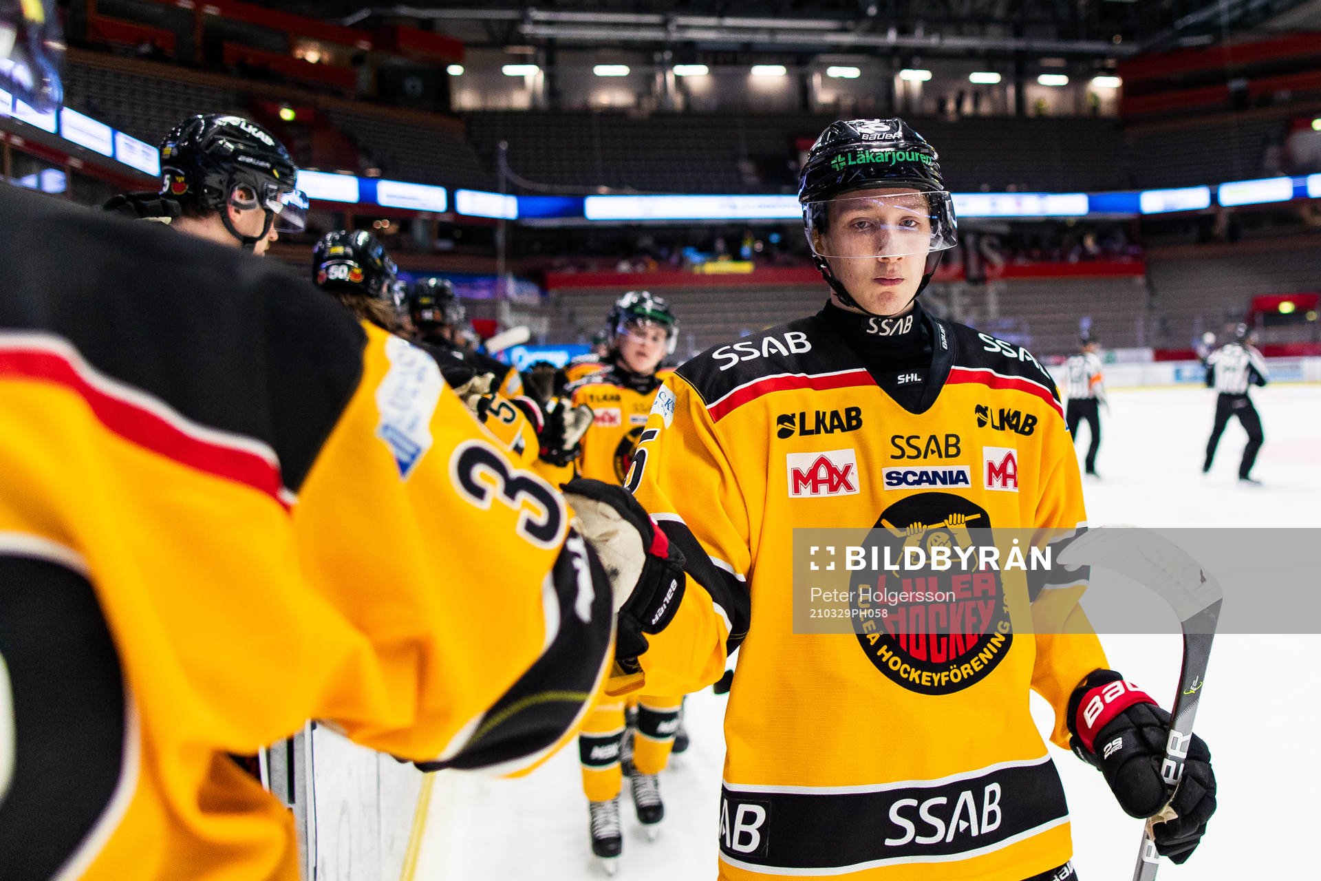 Luleås Carl Mattsson jublar