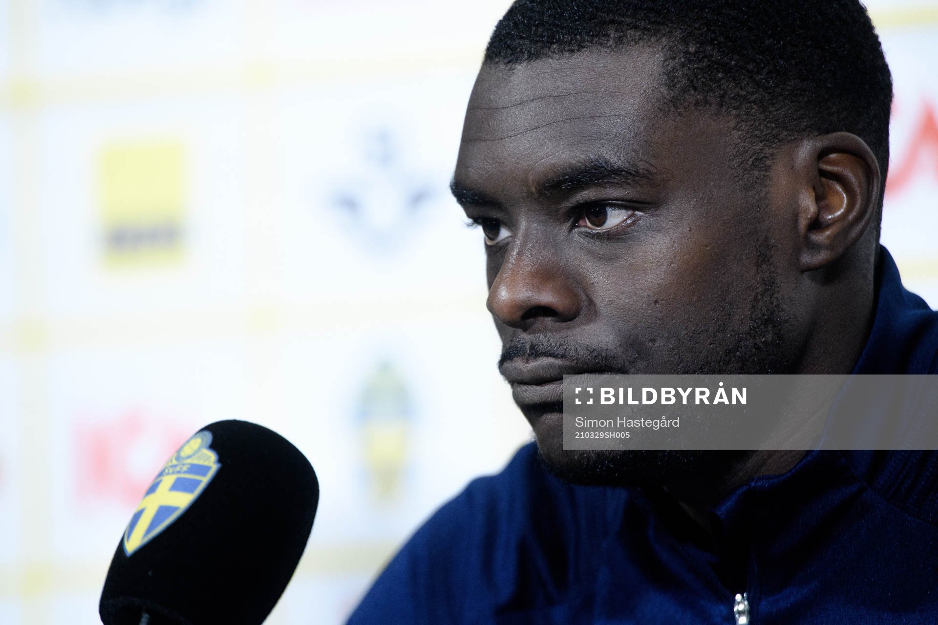 Ken Sema of the Swedish national football team