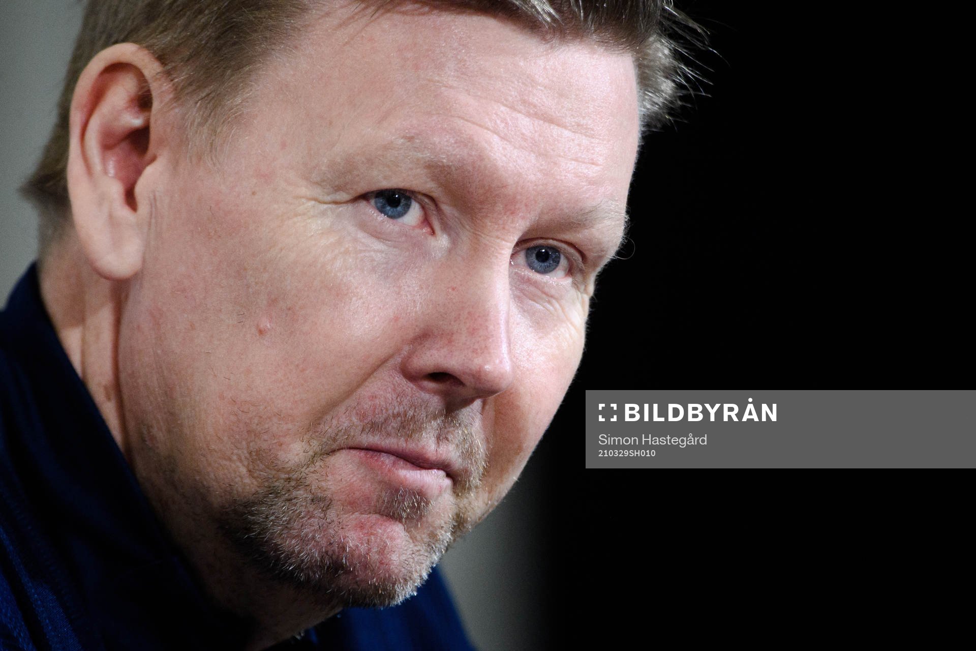 Assistant coach Peter Wettergren of the Swedish national
