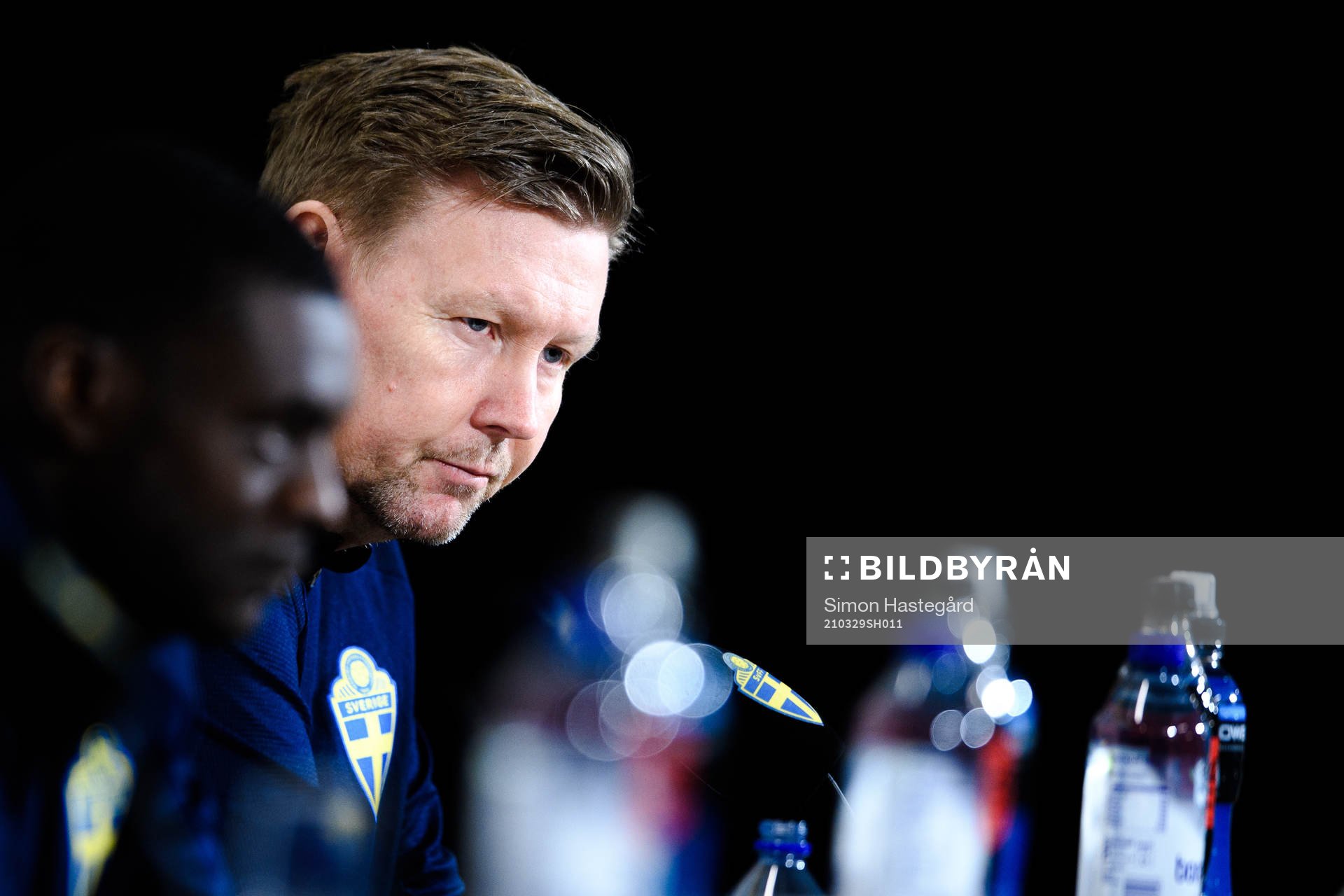 Assistant coach Peter Wettergren of the Swedish national