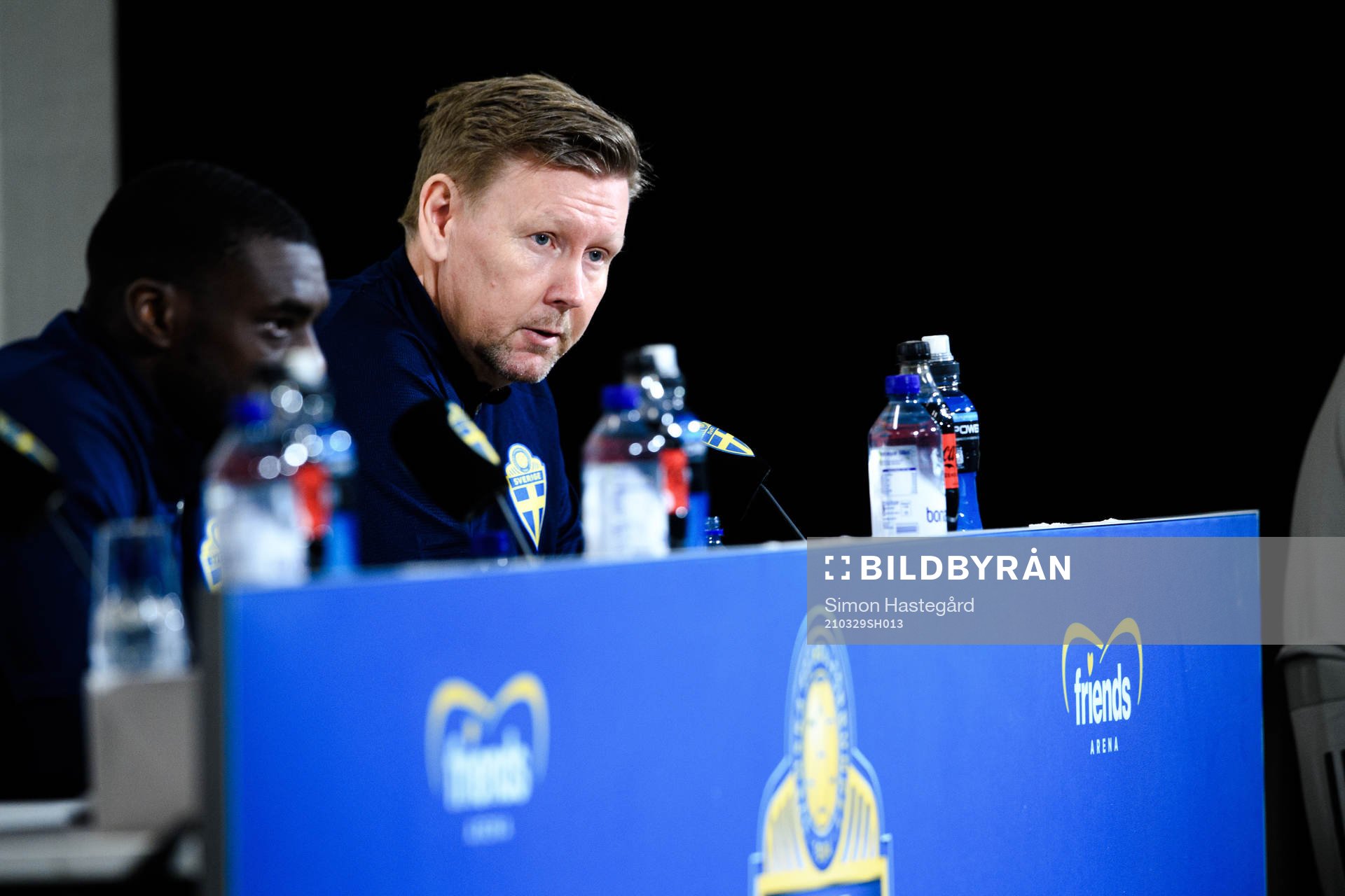 Assistant coach Peter Wettergren of the Swedish national