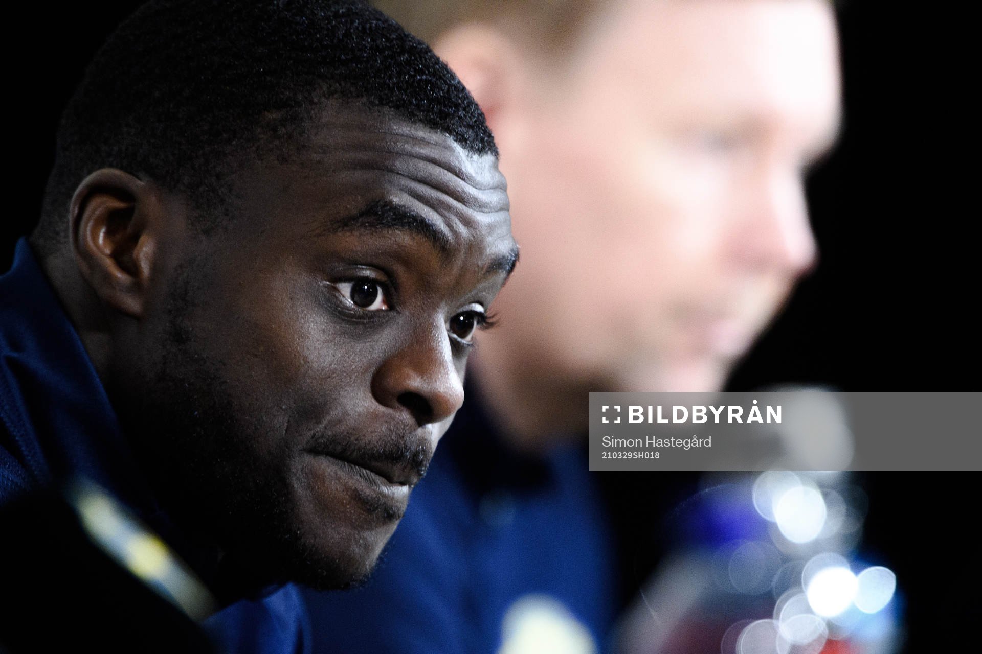 Ken Sema of the Swedish national football team