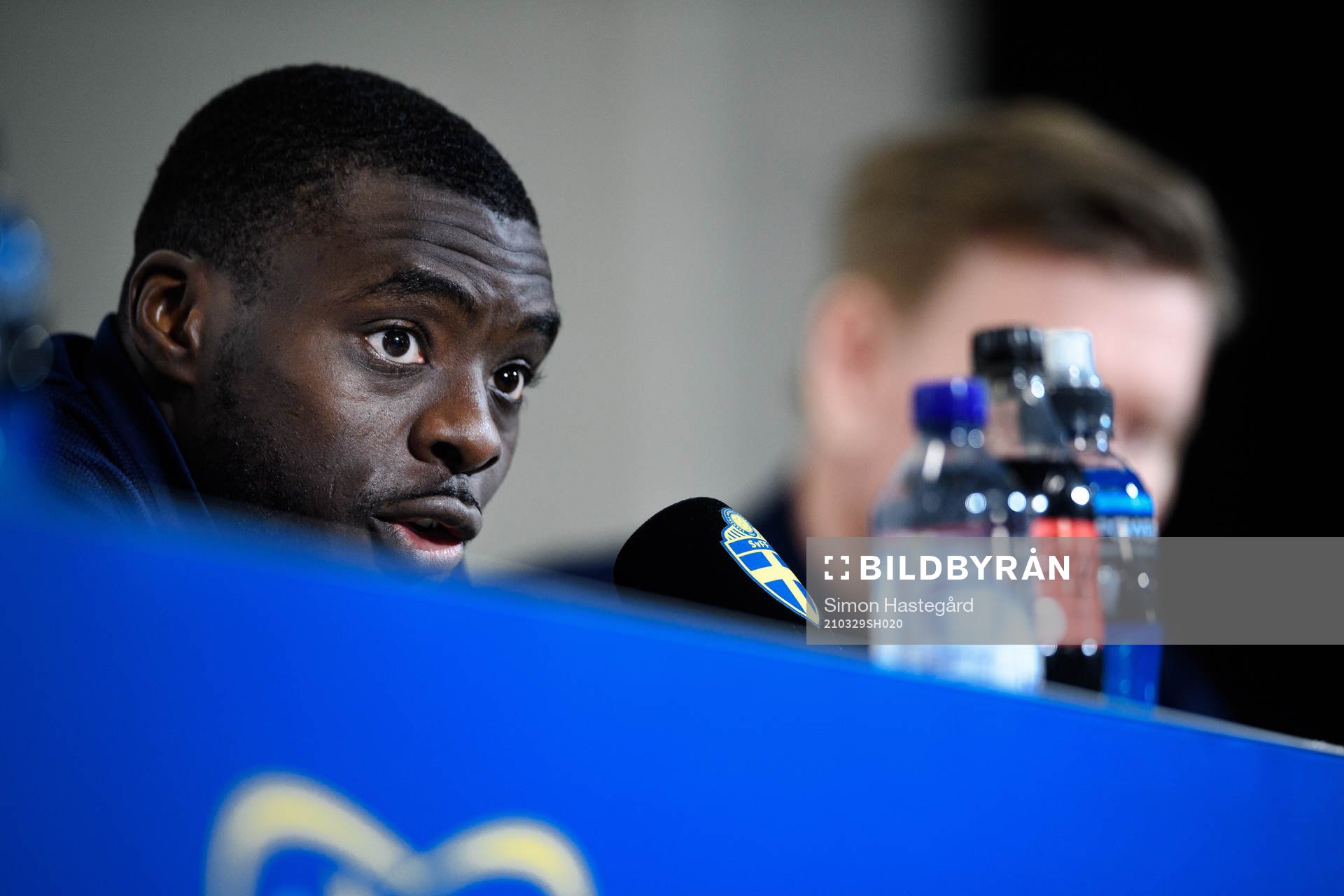 Ken Sema of the Swedish national football team