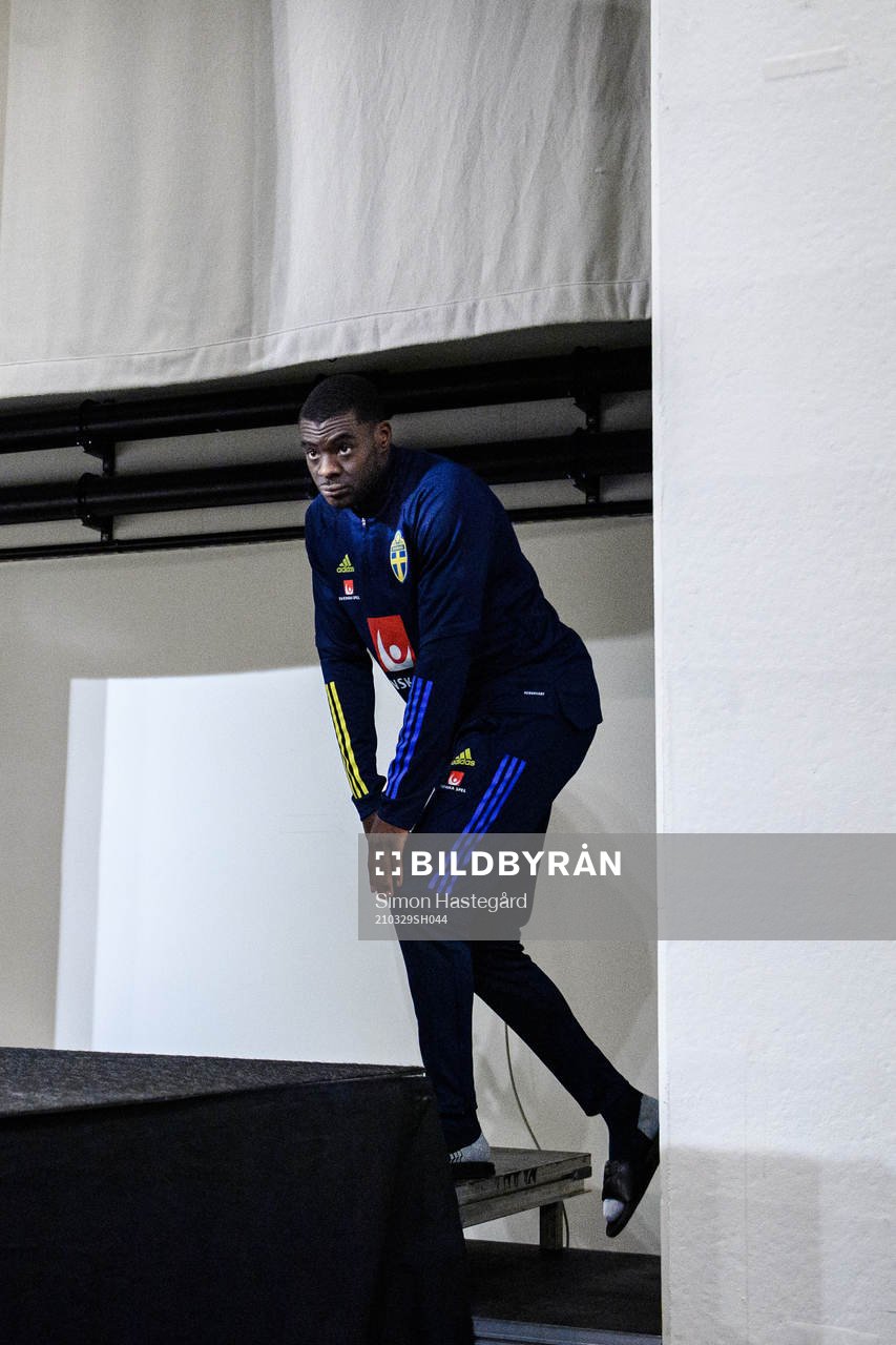Ken Sema of the Swedish national football team