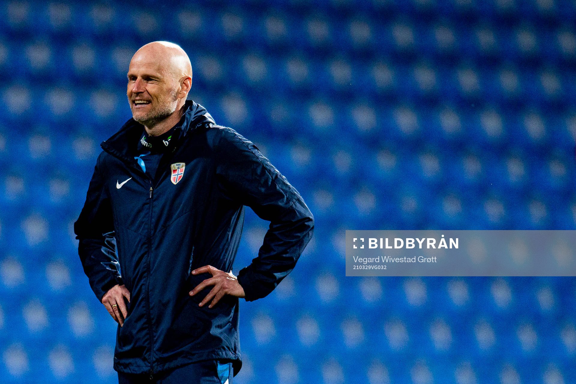 Ståle Solbakken, head coach of the Norwegian national