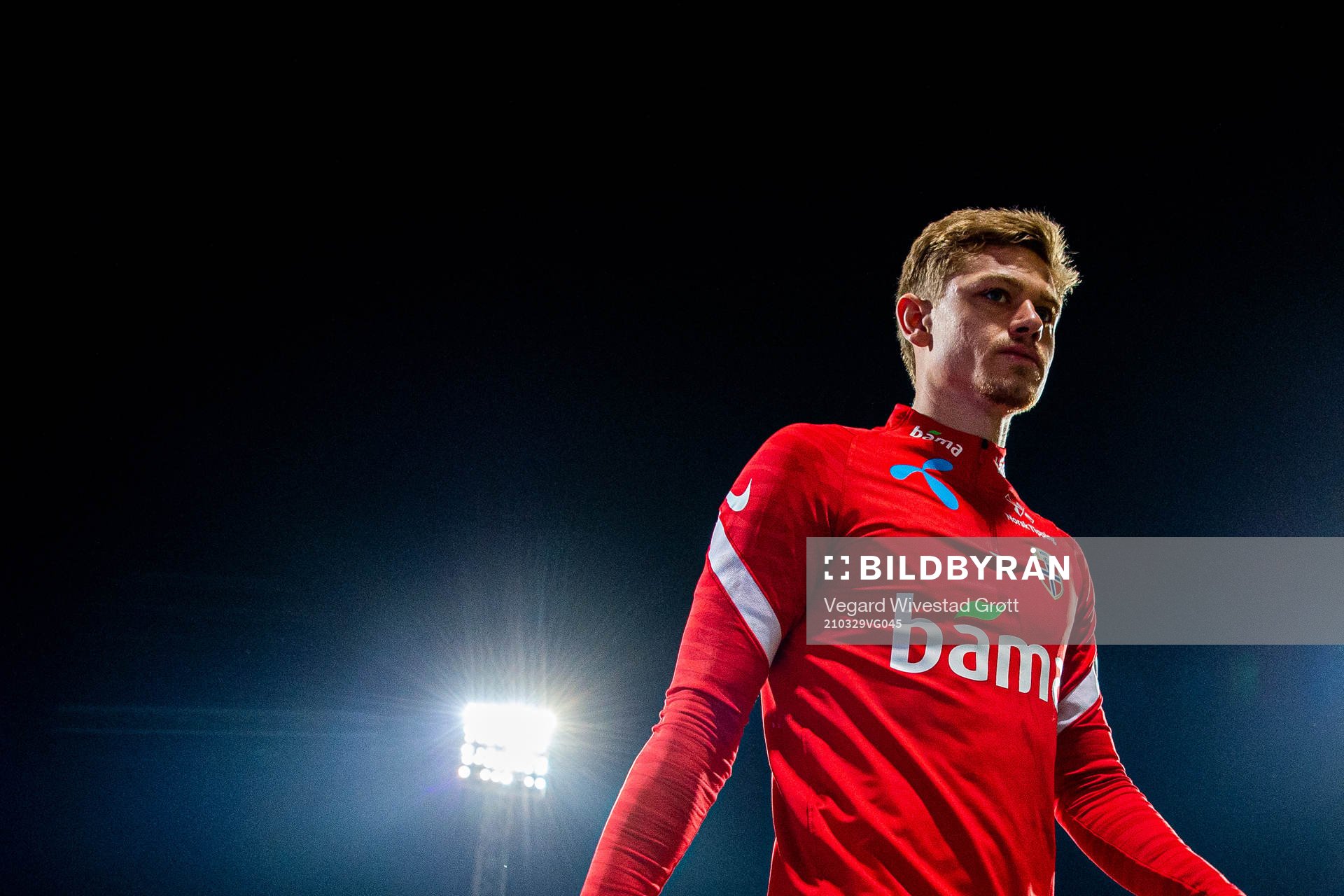 Julian Ryerson of the Norwegian national football team
