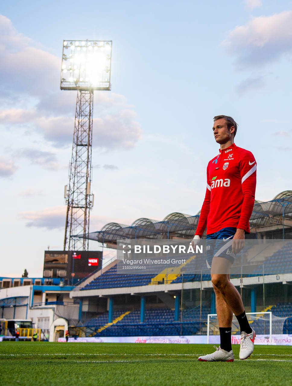 Stian Gregersen of the Norwegian national football team