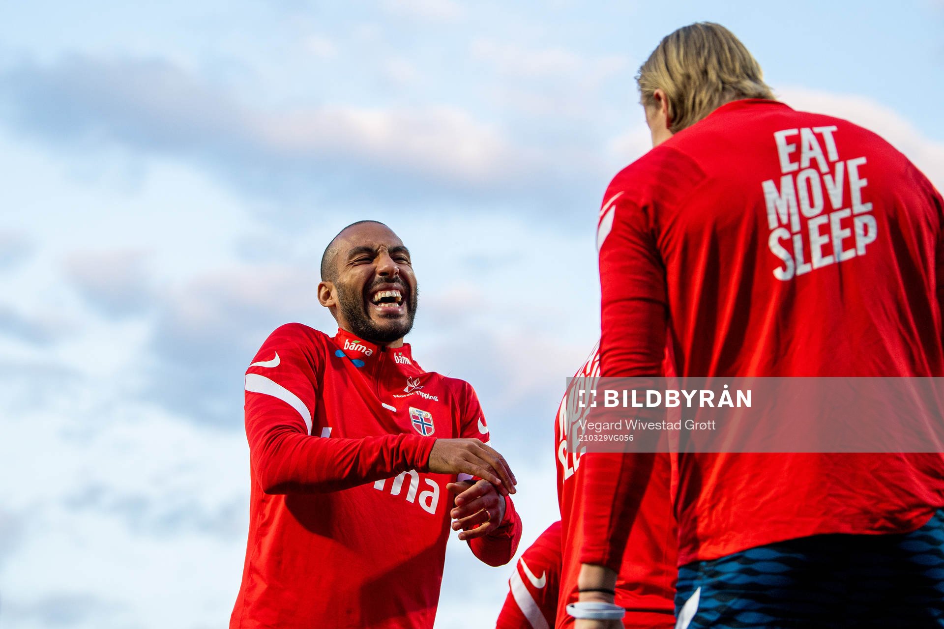 Haitam Aleesami of the Norwegian national football team