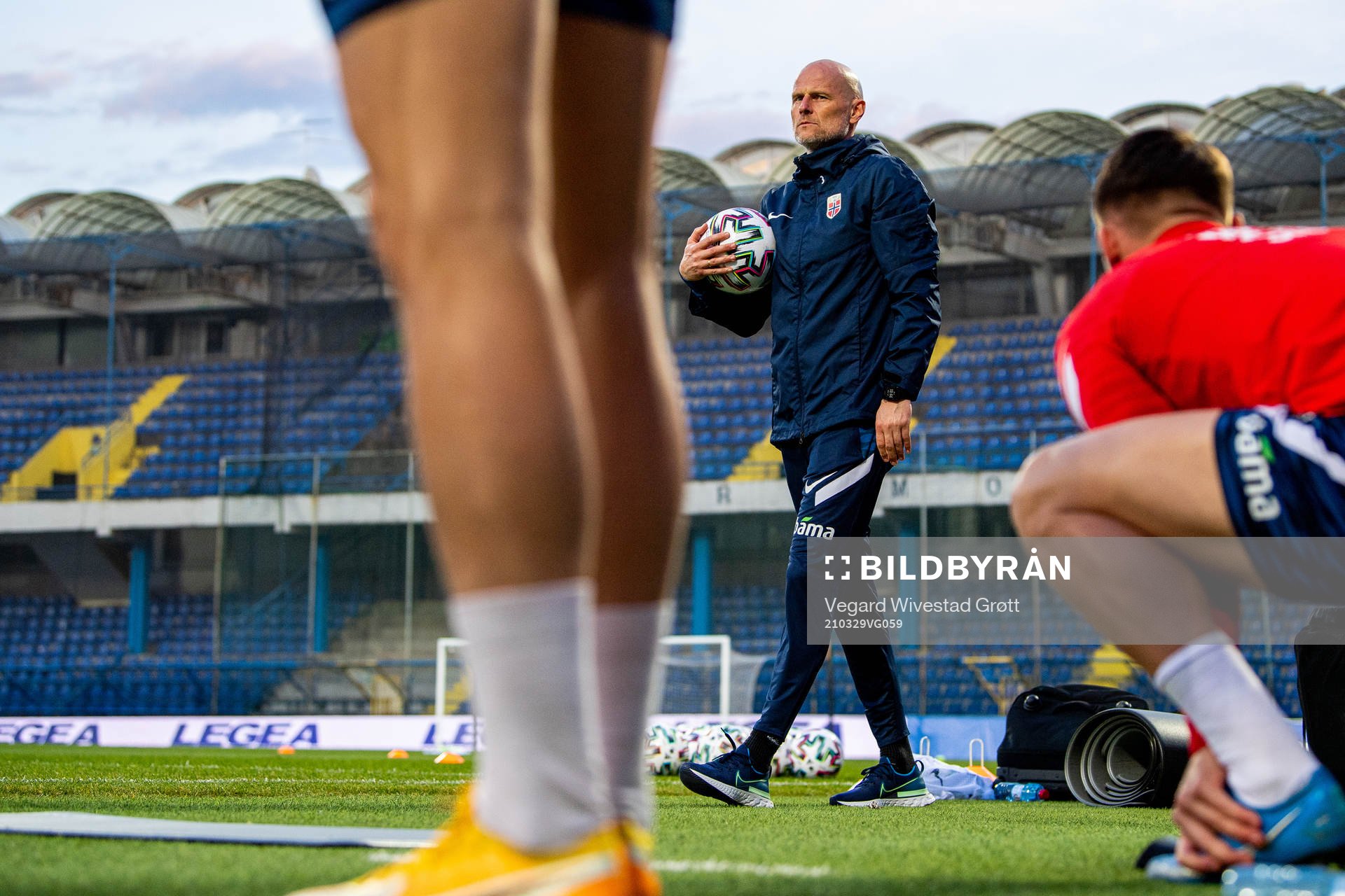 Ståle Solbakken, head coach of the Norwegian national