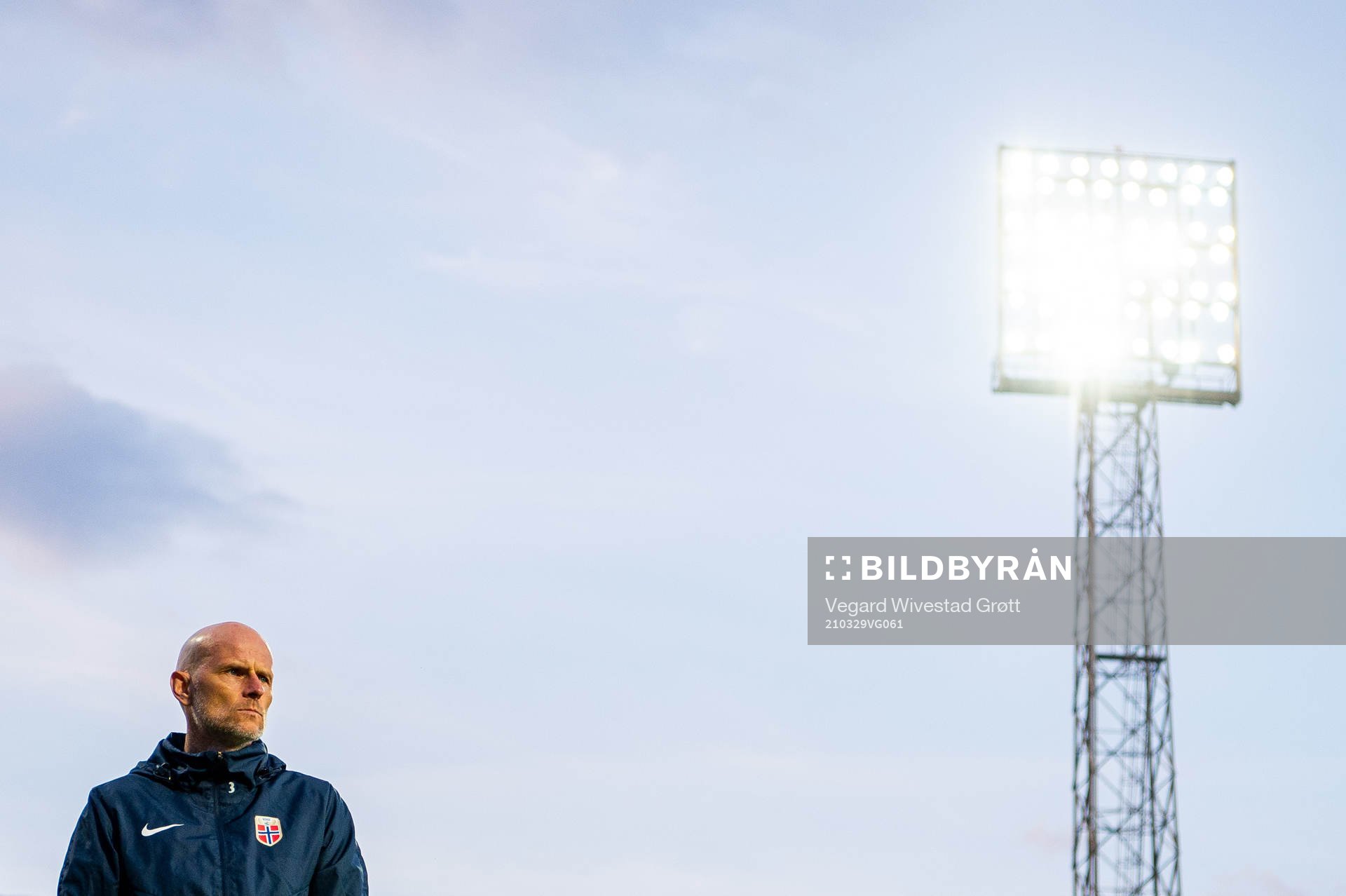 Ståle Solbakken, head coach of the Norwegian national