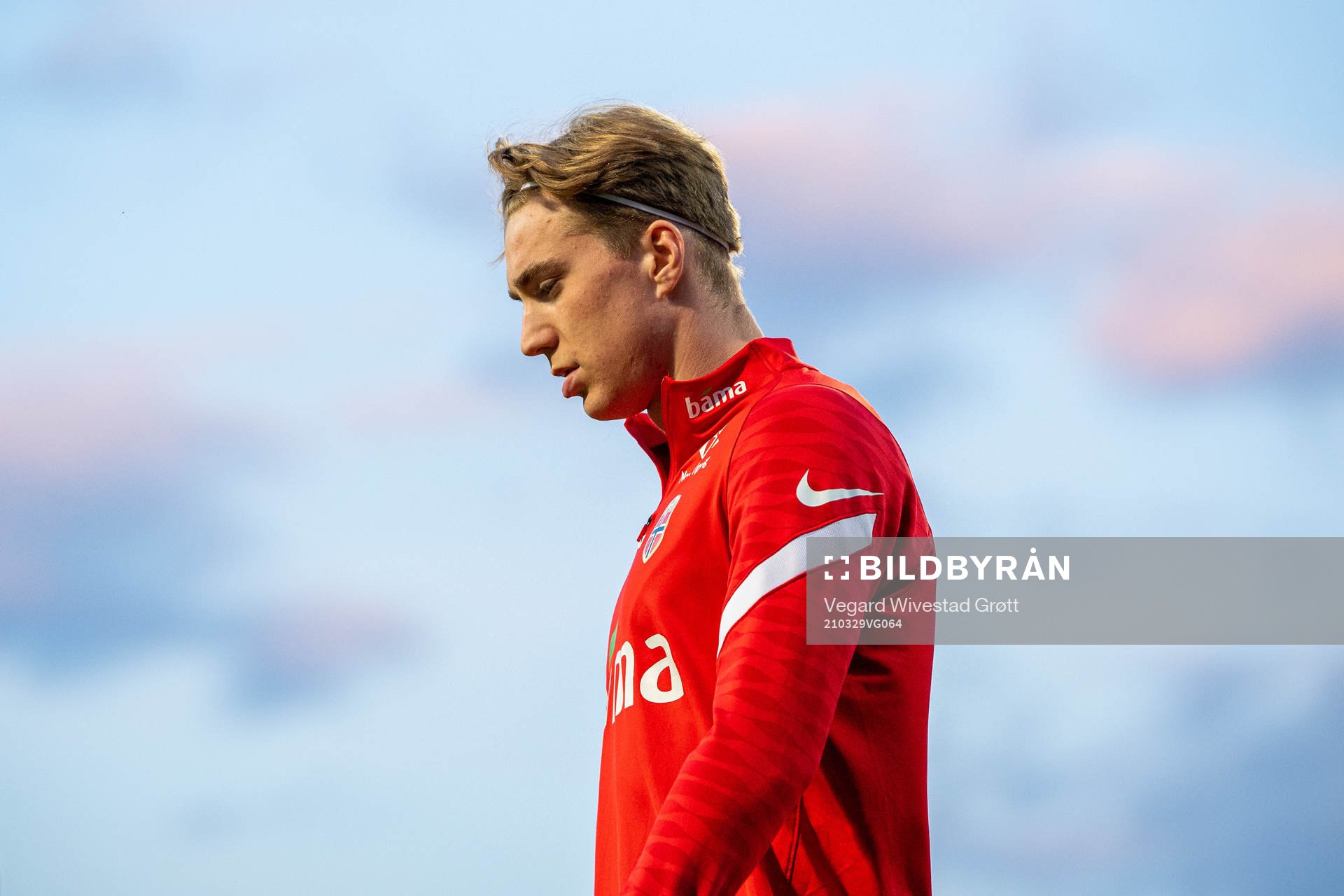 Kristian Thorstvedt of the Norwegian national football team