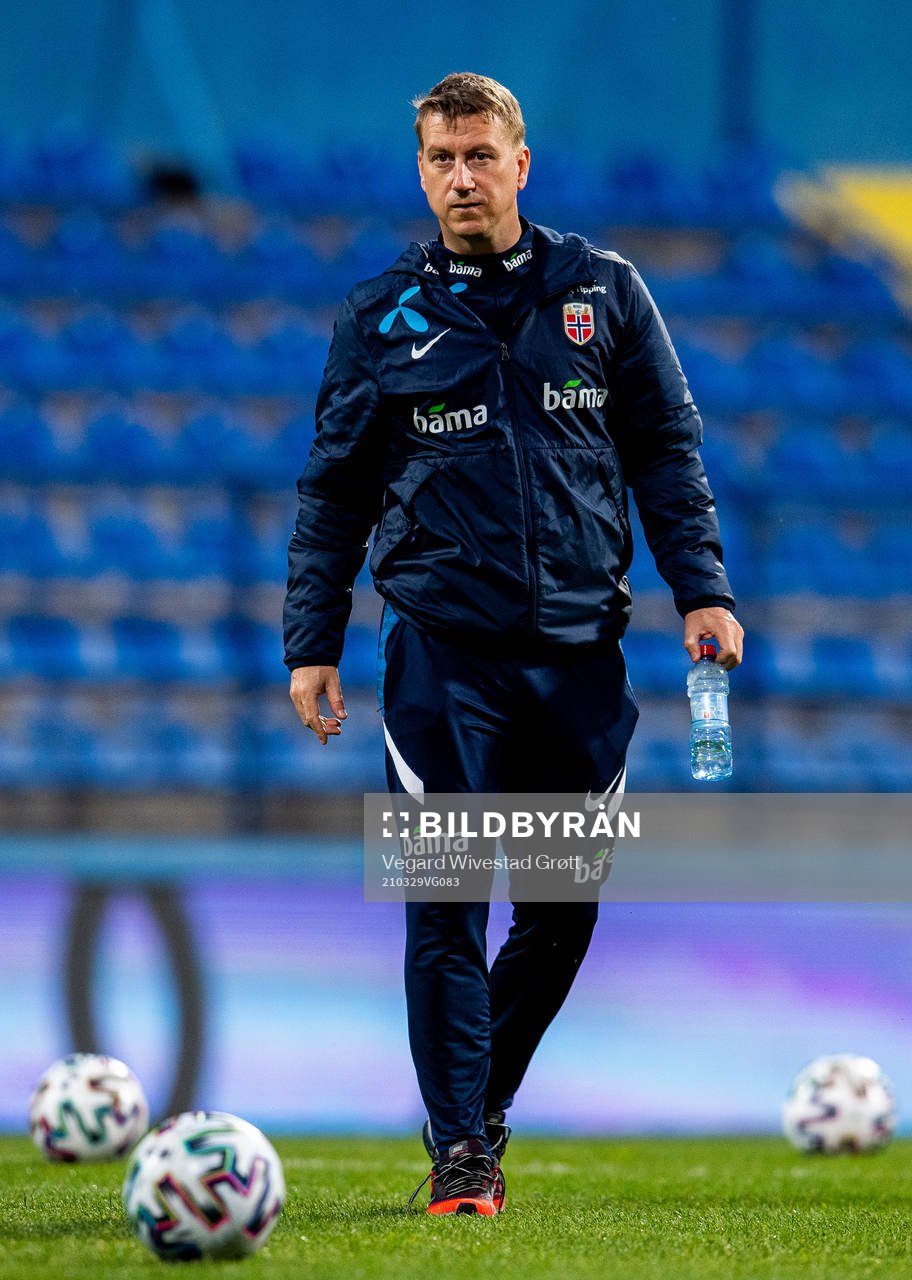 Leif Gunnar Smerud, U21 head coach of the Norwegian