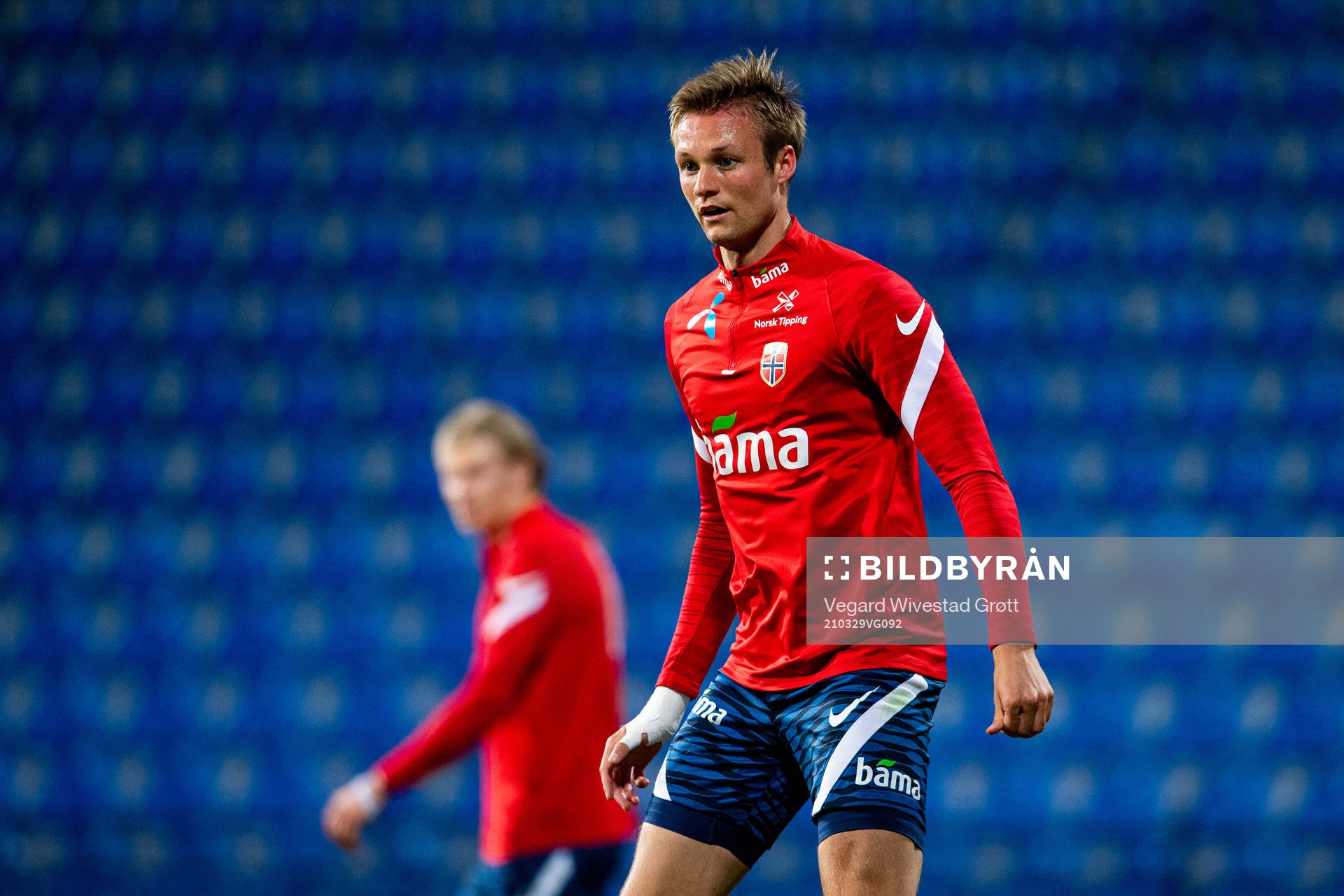 Stian Gregersen of the Norwegian national football team
