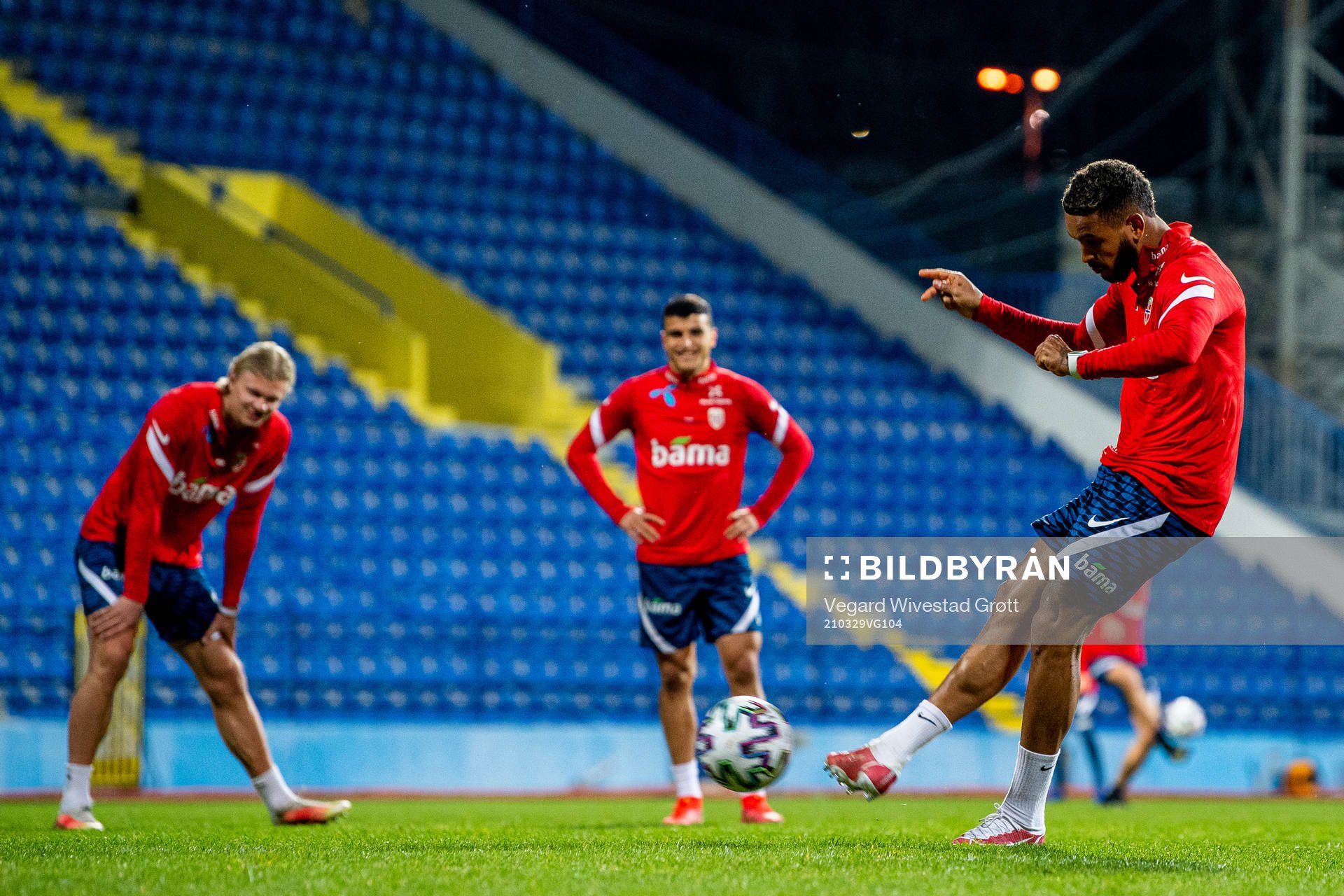 Joshua King of the Norwegian national football team