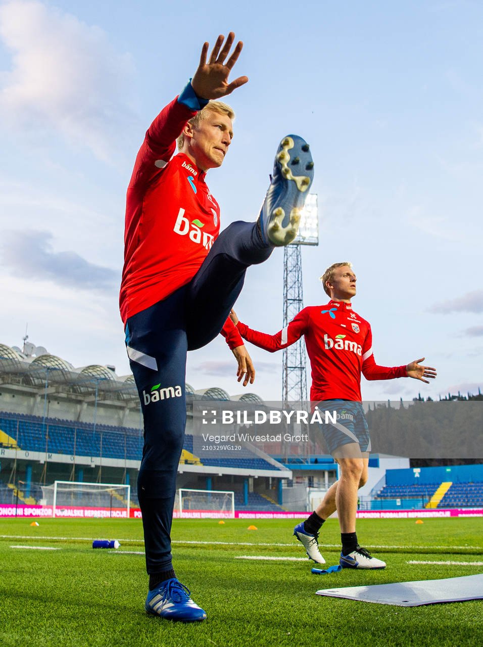 Birger Meling and Mats Møller Dæhli of the Norwegian
