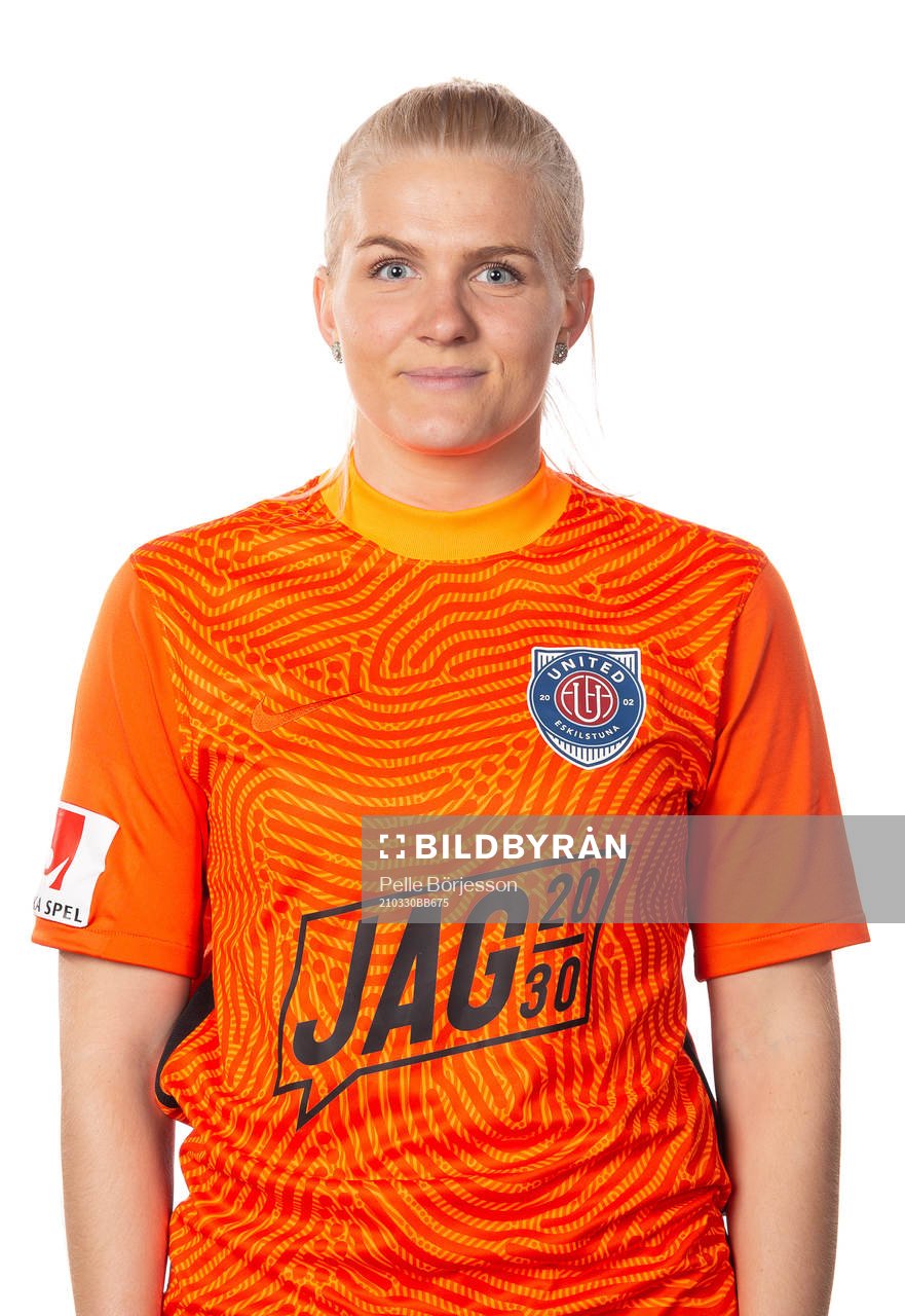Eskilstunas målvakt Emma Holmgren