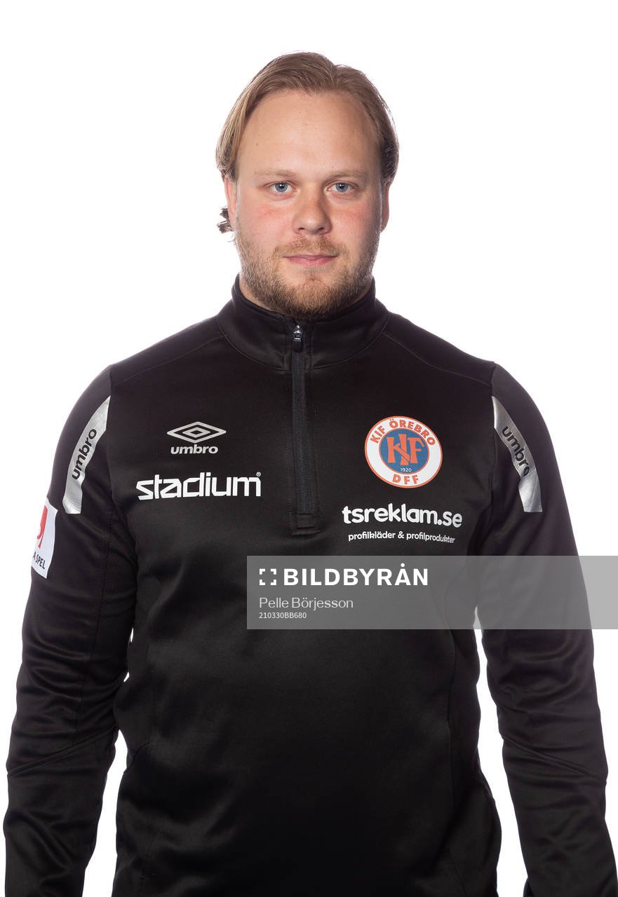 Örebros målvaktstränare Simon Johansson