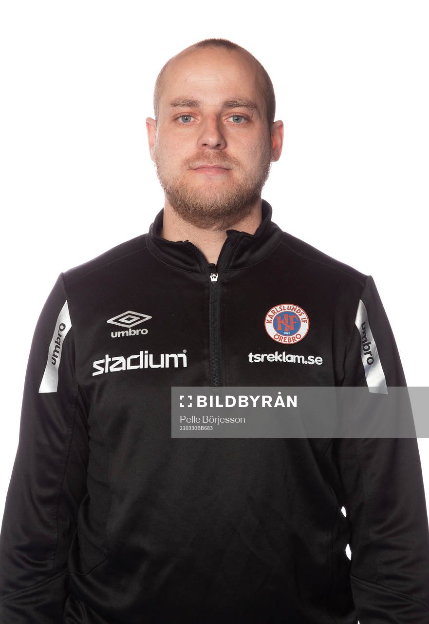 Örebros tränare Rickard Johansson poserar för ett porträtt den 30 mars 2021 i Örebro.