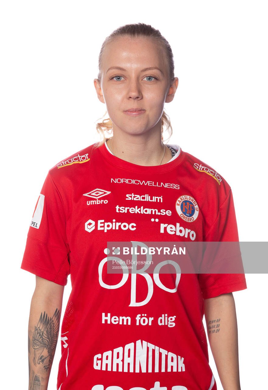 Örebros Nathalie Hoff Persson poserar för ett porträtt den 30 mars 2021 i Örebro.