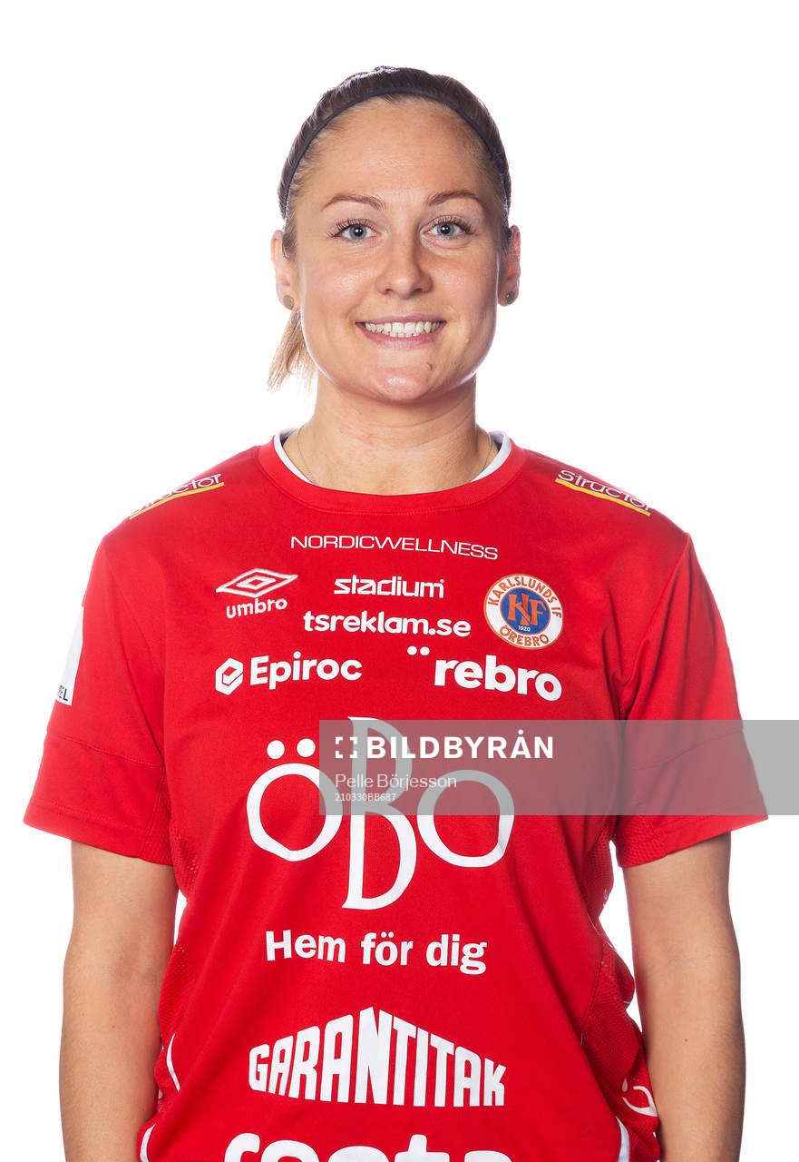 Örebros Karin Lundin poserar för ett porträtt den 30 mars 2021 i Örebro.