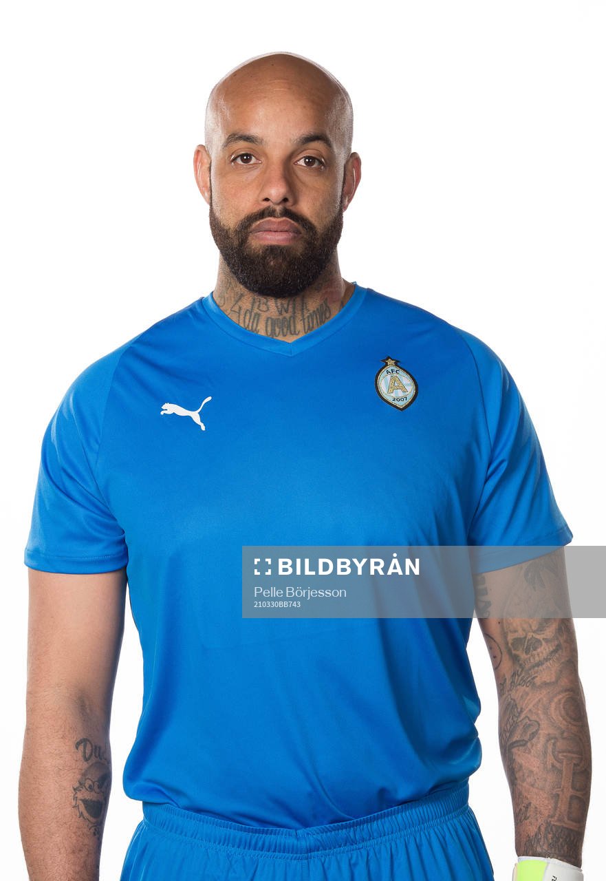 Eskilstunas målvakt Josh Wicks