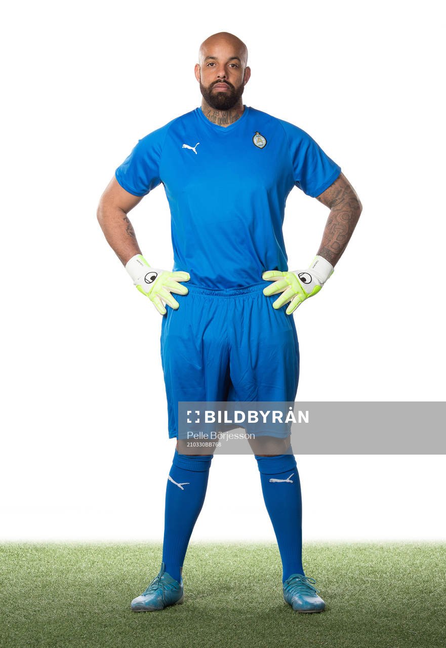 Eskilstunas målvakt Josh Wicks