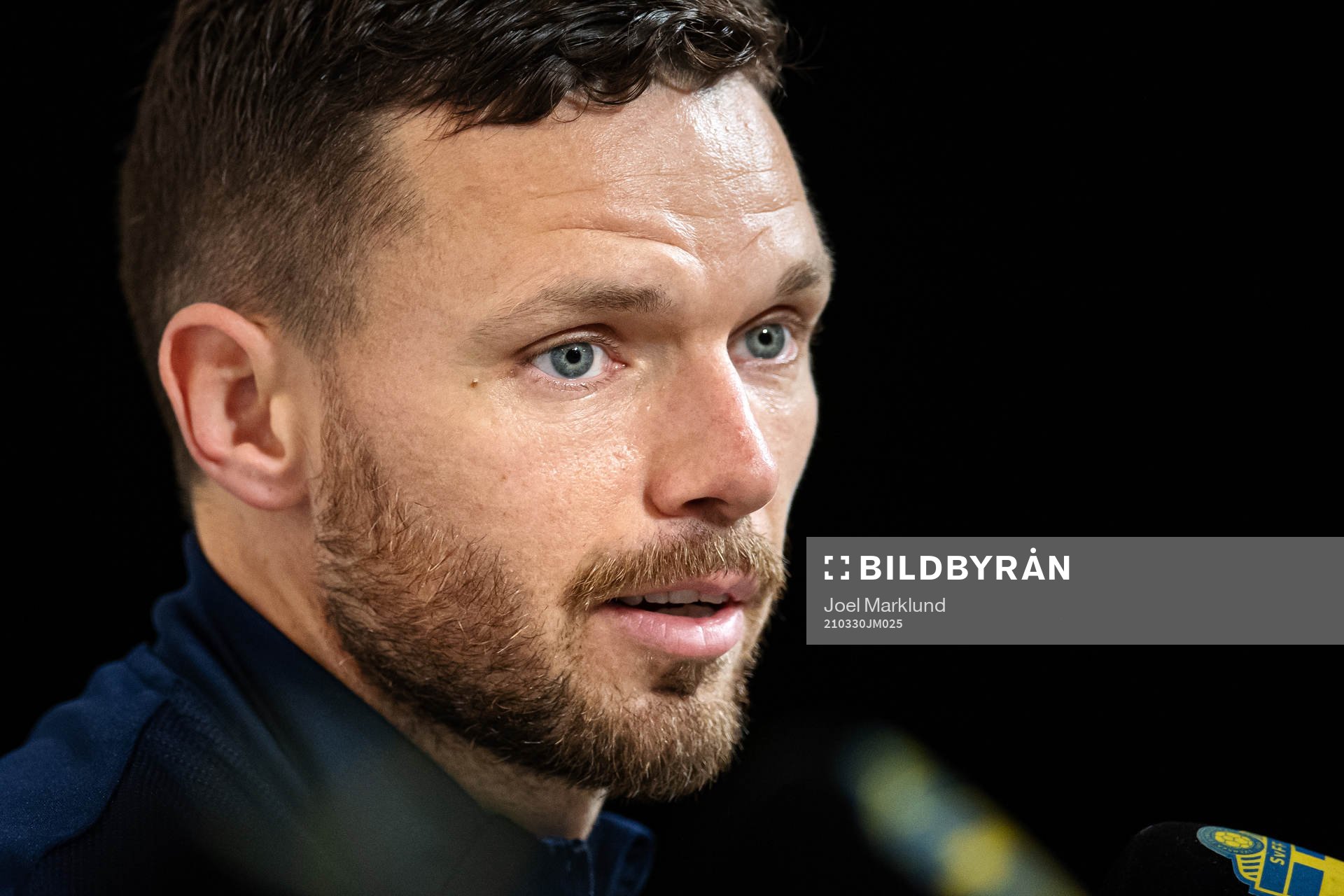Marcus Berg of the Swedish national football team
