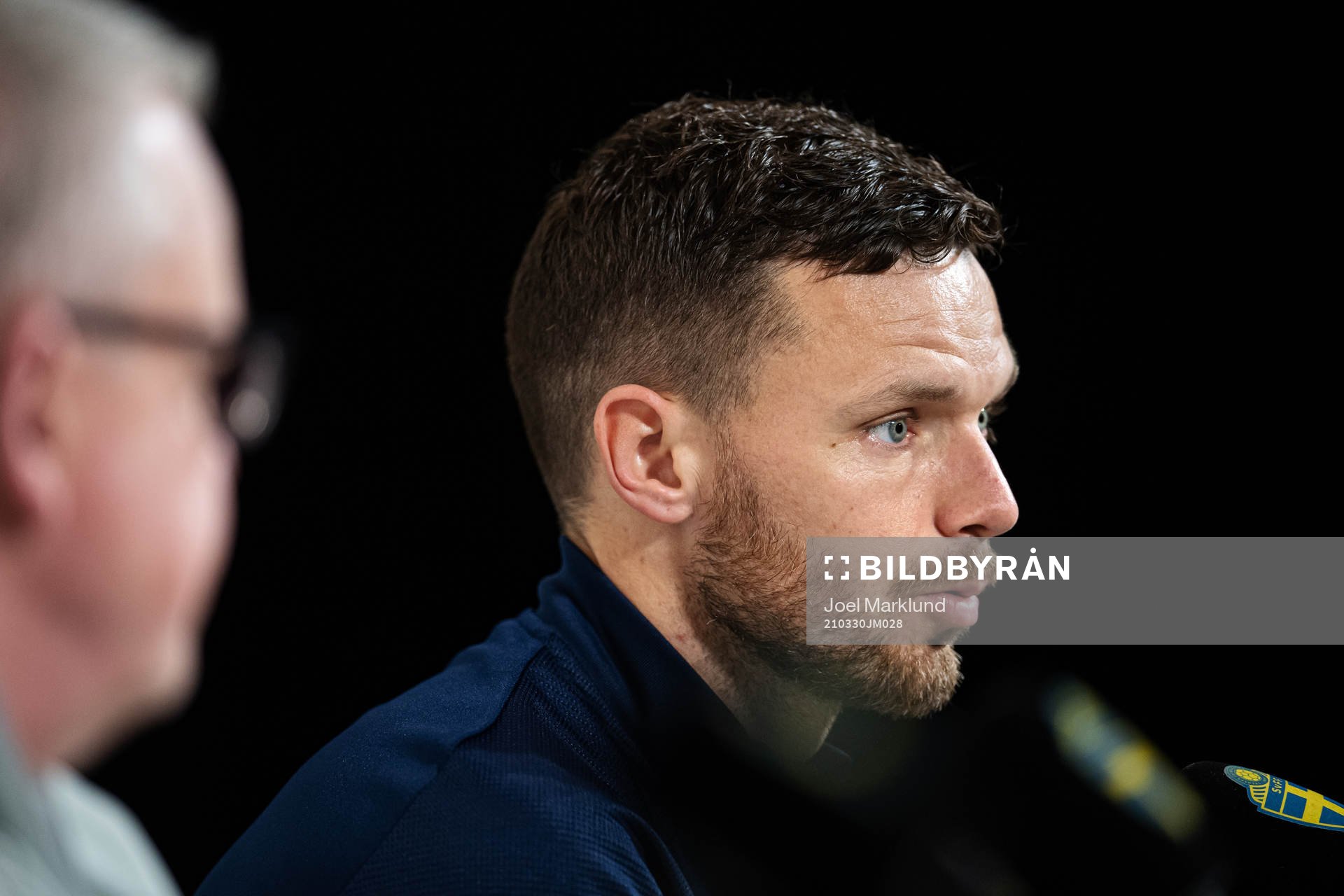 Marcus Berg of the Swedish national football team