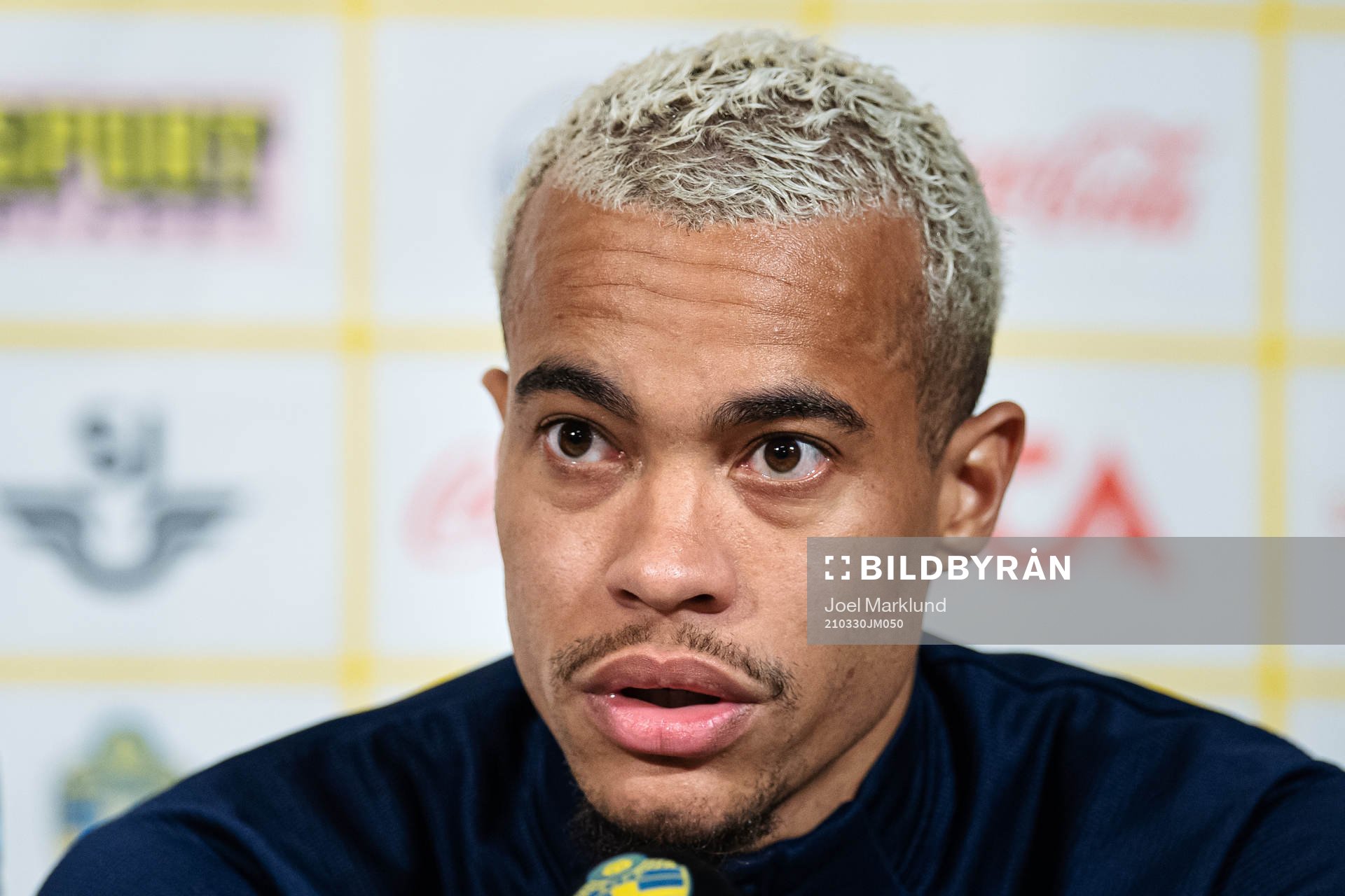 Robin Quaison of the Swedish national football team