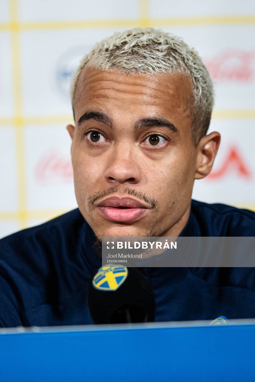 Robin Quaison of the Swedish national football team