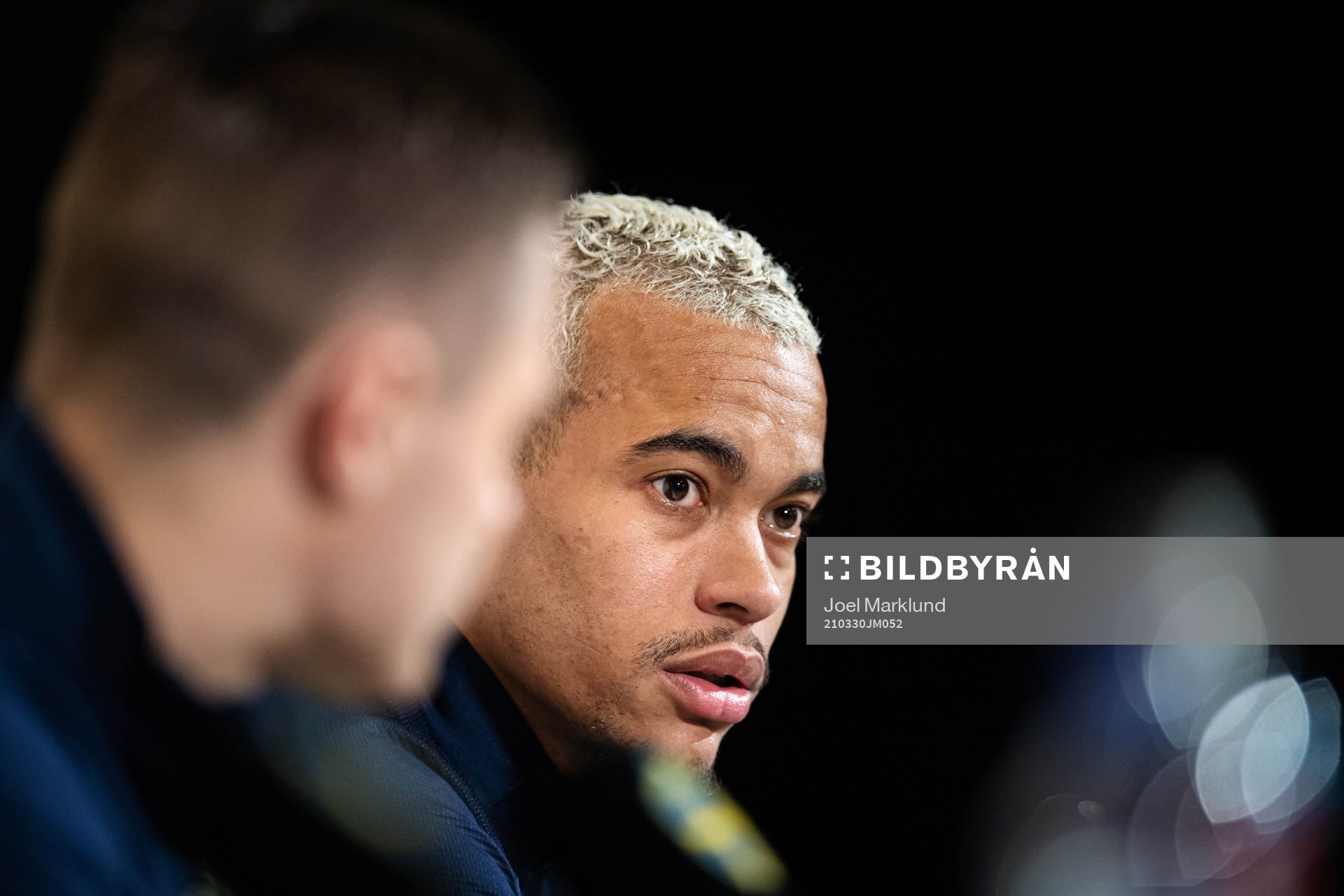 Robin Quaison of the Swedish national football team