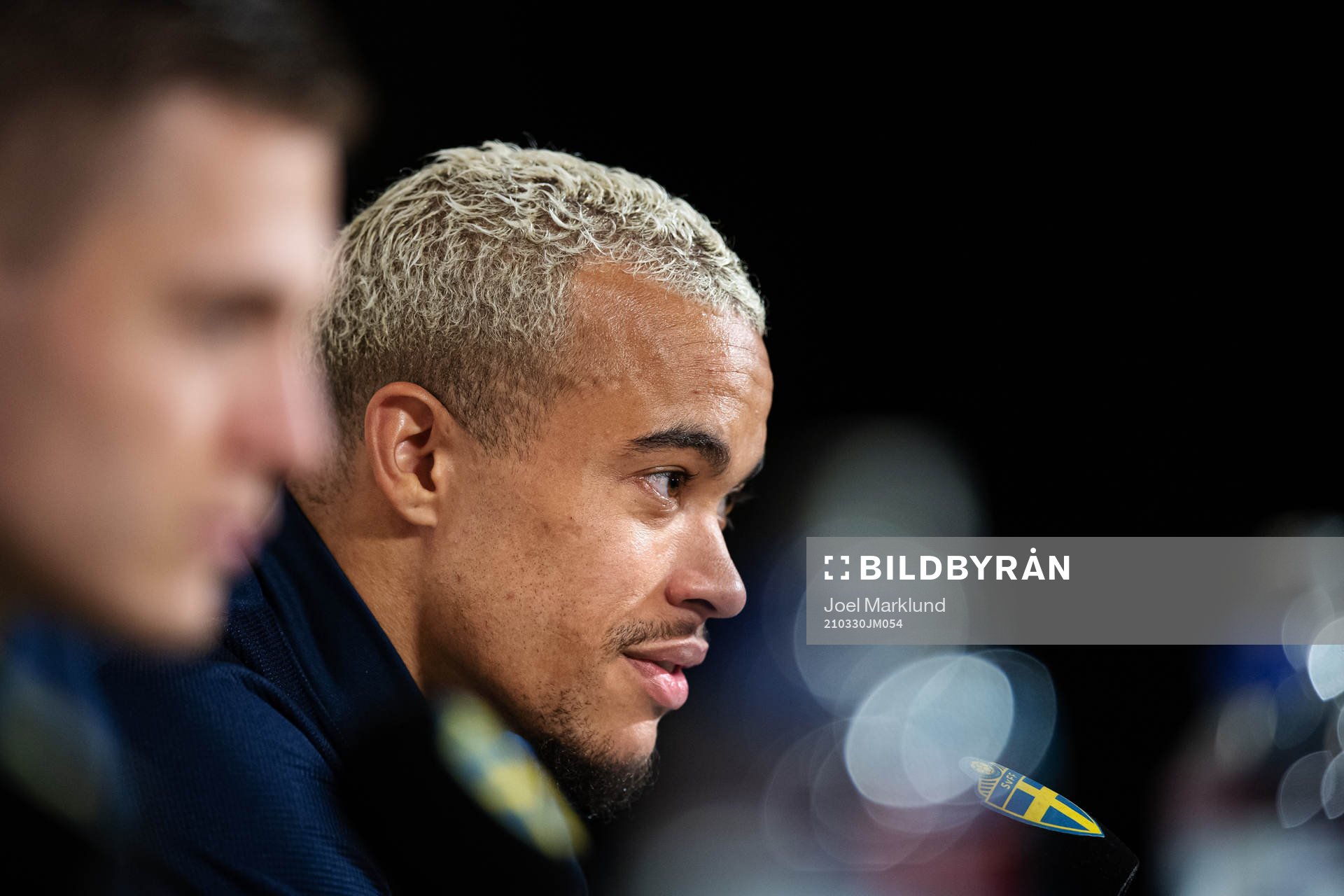Robin Quaison of the Swedish national football team